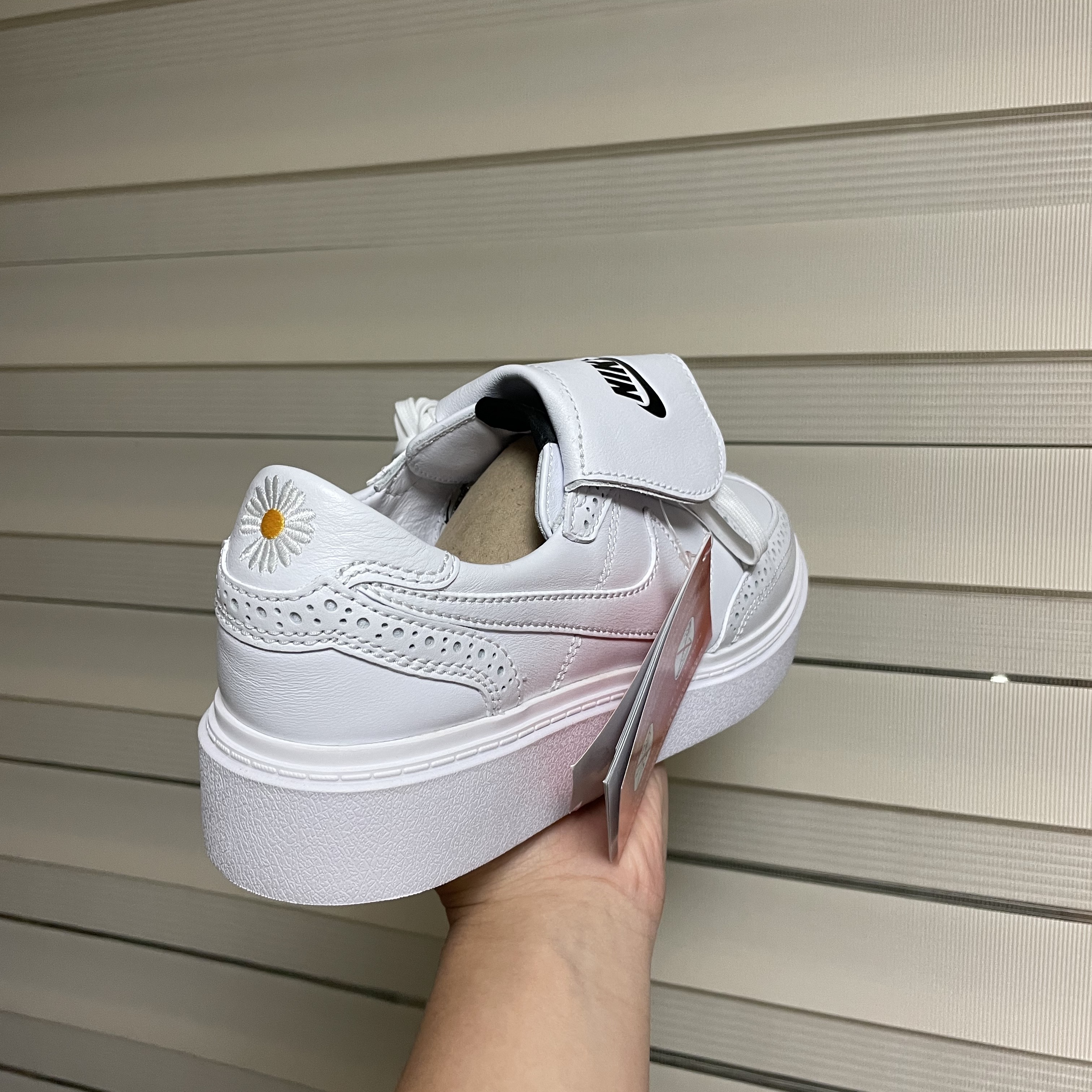 Nike x Peaceminusone Kwondo1 White 착용 스타일 - 2
