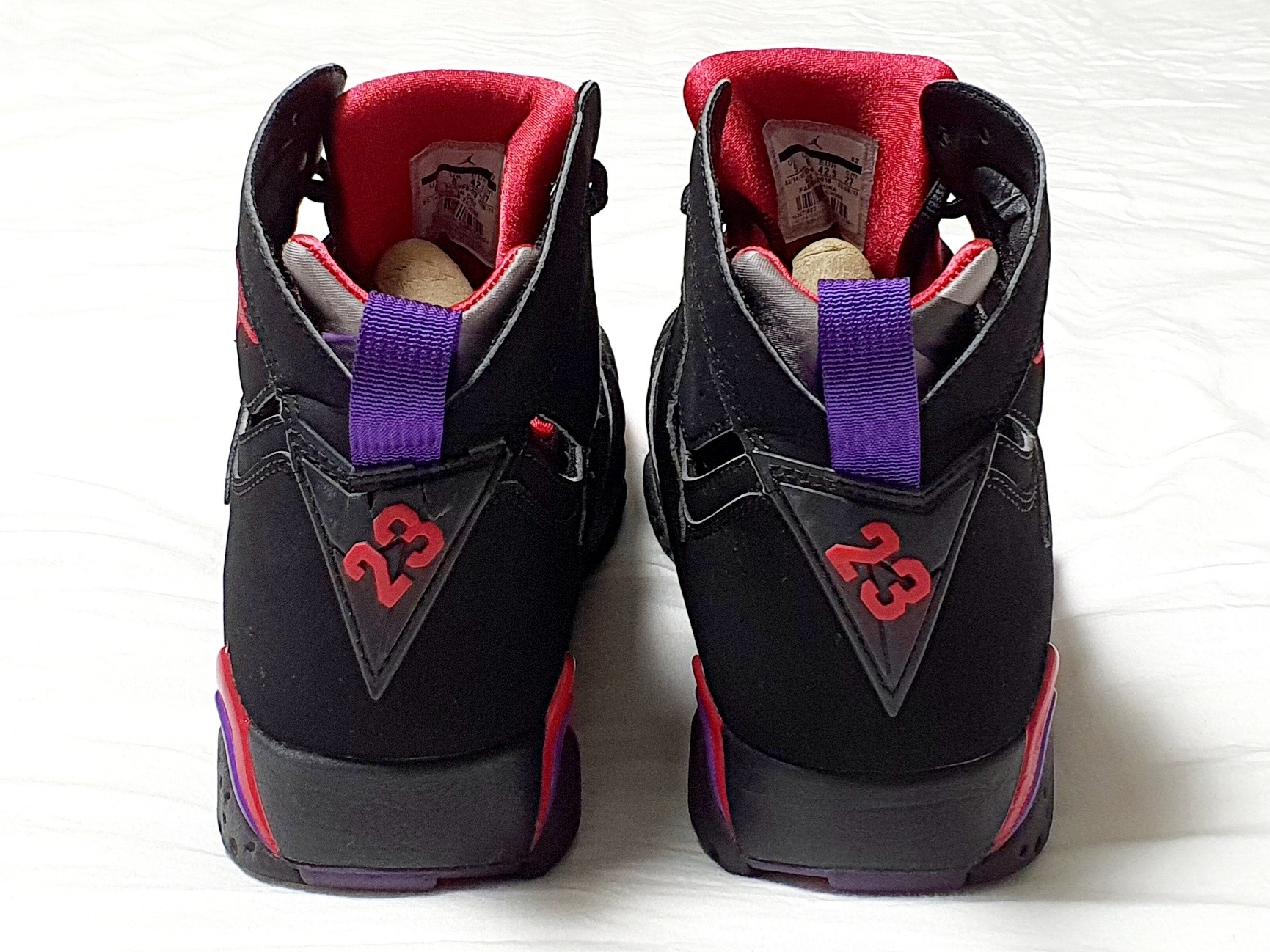 Jordan 7 Retro Raptors 2012 착용 스타일 - 4