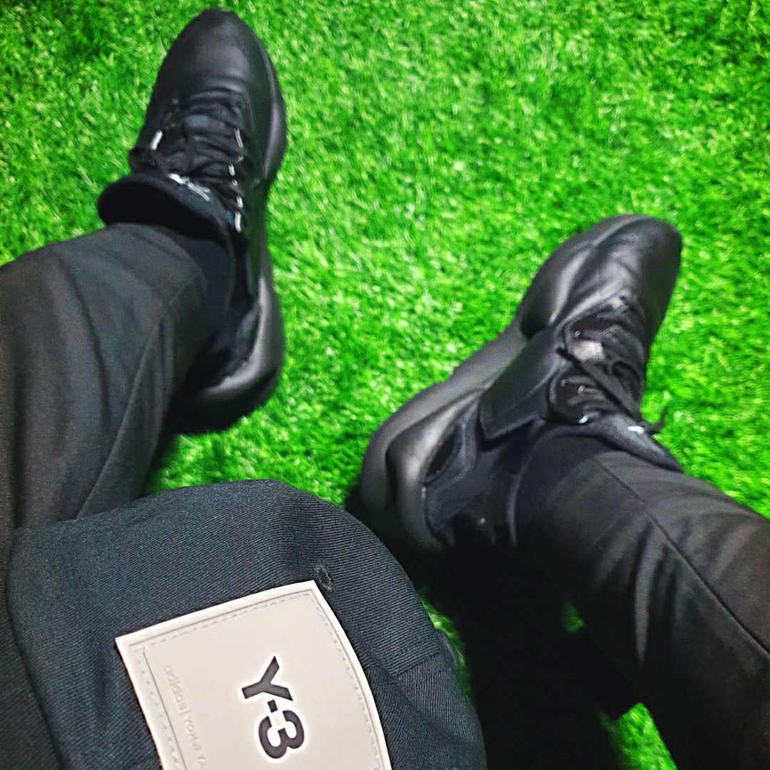 Y-3 Kaiwa Core Black 착용 스타일 - 5