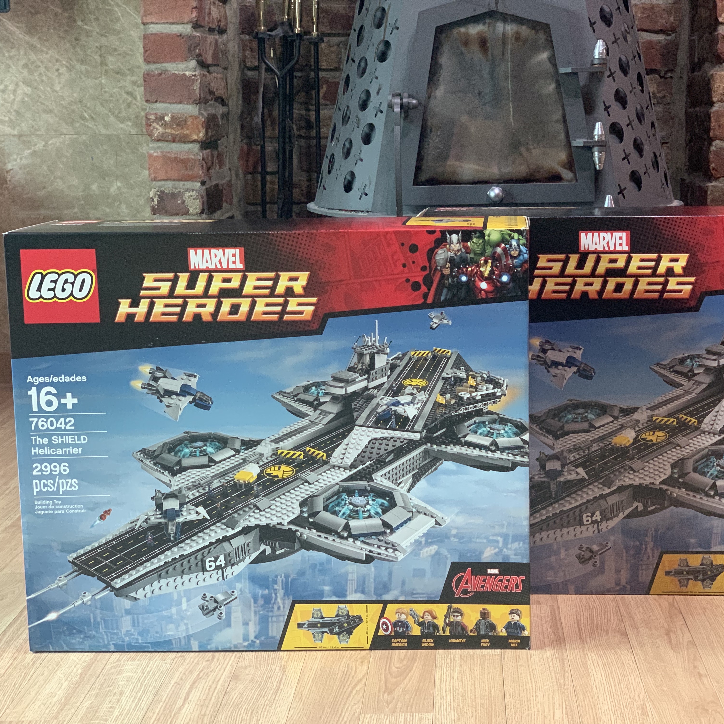 Lego Marvel The Shield Helicarrier 착용 스타일