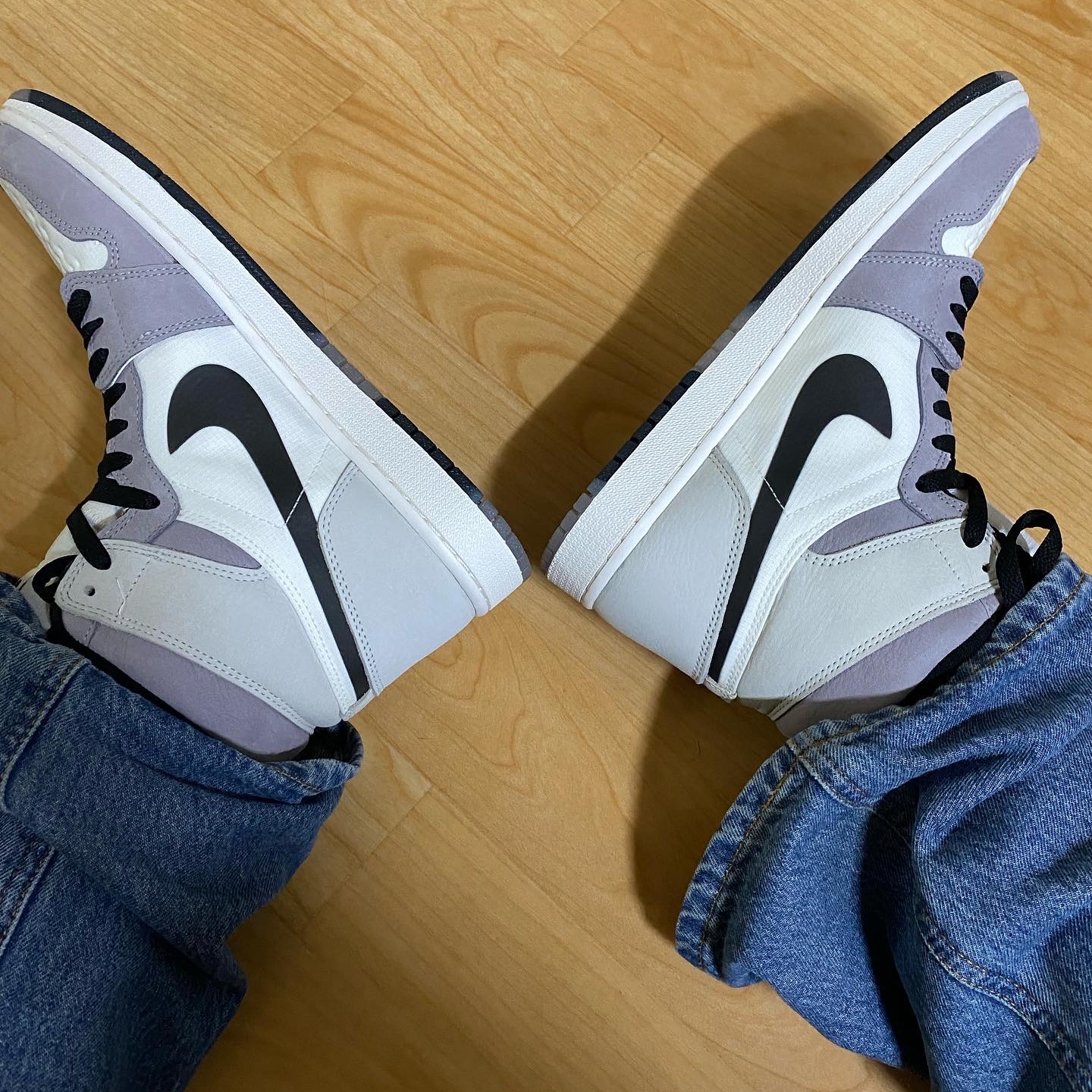 Jordan 1 Element Gore-Tex Sail 착용 스타일 - 1