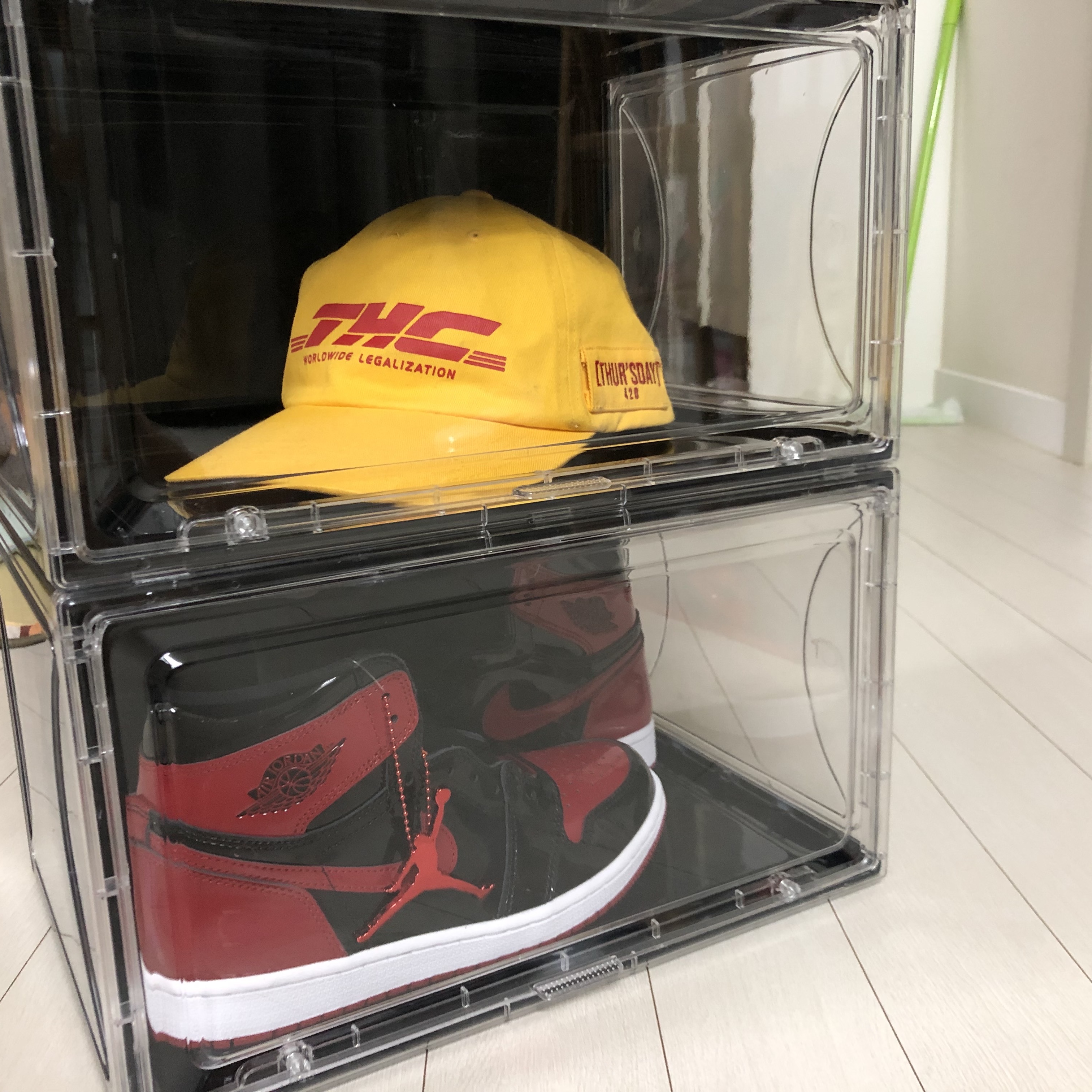 Jordan 1 Retro High OG Patent Bred 착용 스타일 - 2