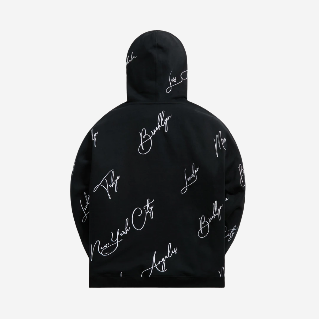 Kith City Script Hoodie Black 상세 이미지 2