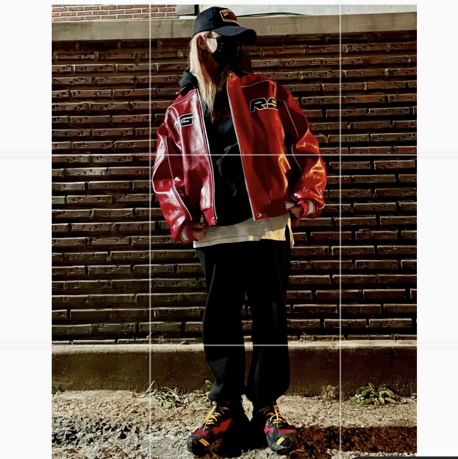 Reebok x A$AP Nast Zig Kinetica II Edge Vector Red Core Black, Darkr8m Studio x Libilly 031 Hoodie Black 착용 스타일 - 1