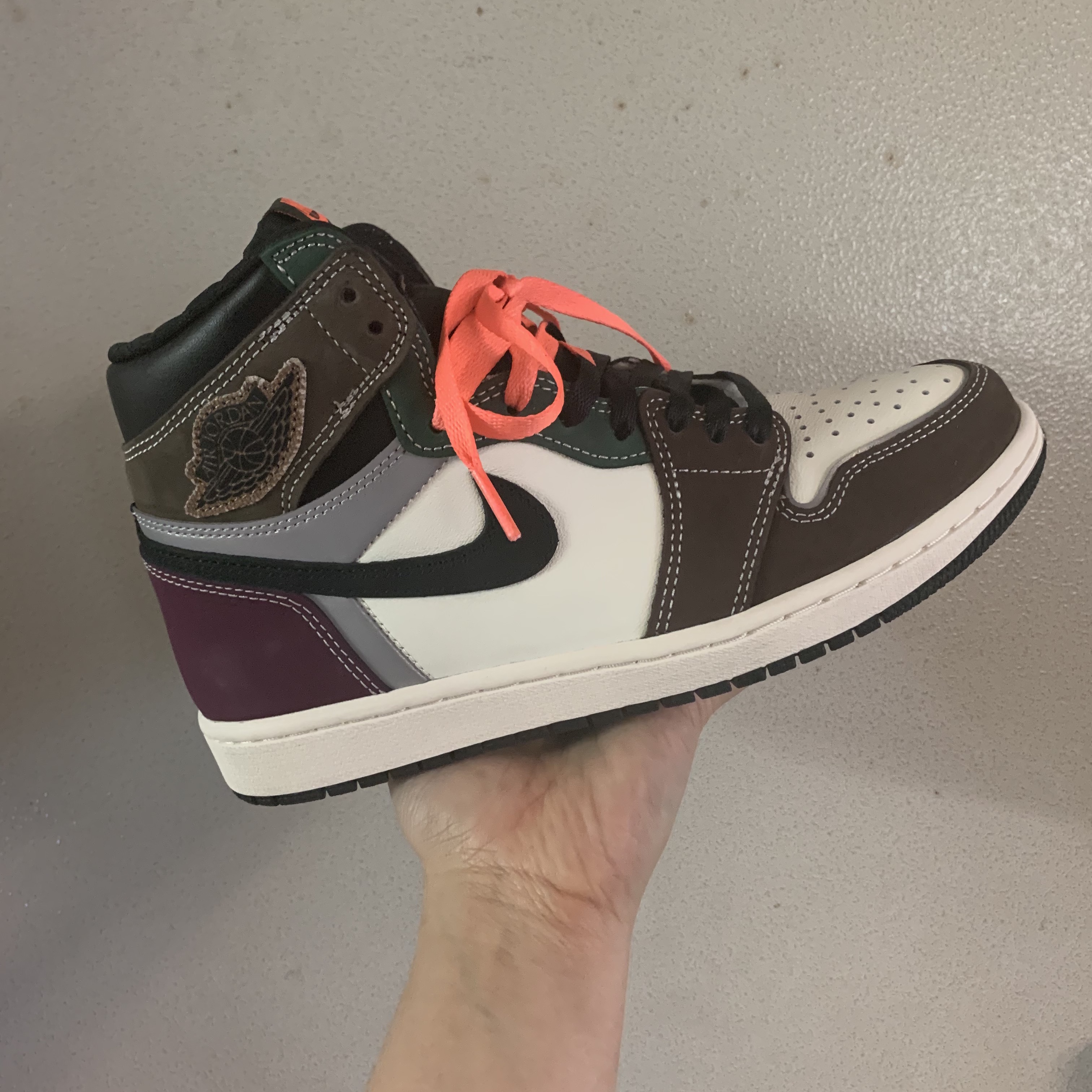Jordan 1 Retro High OG Craft 착용 스타일 - 4