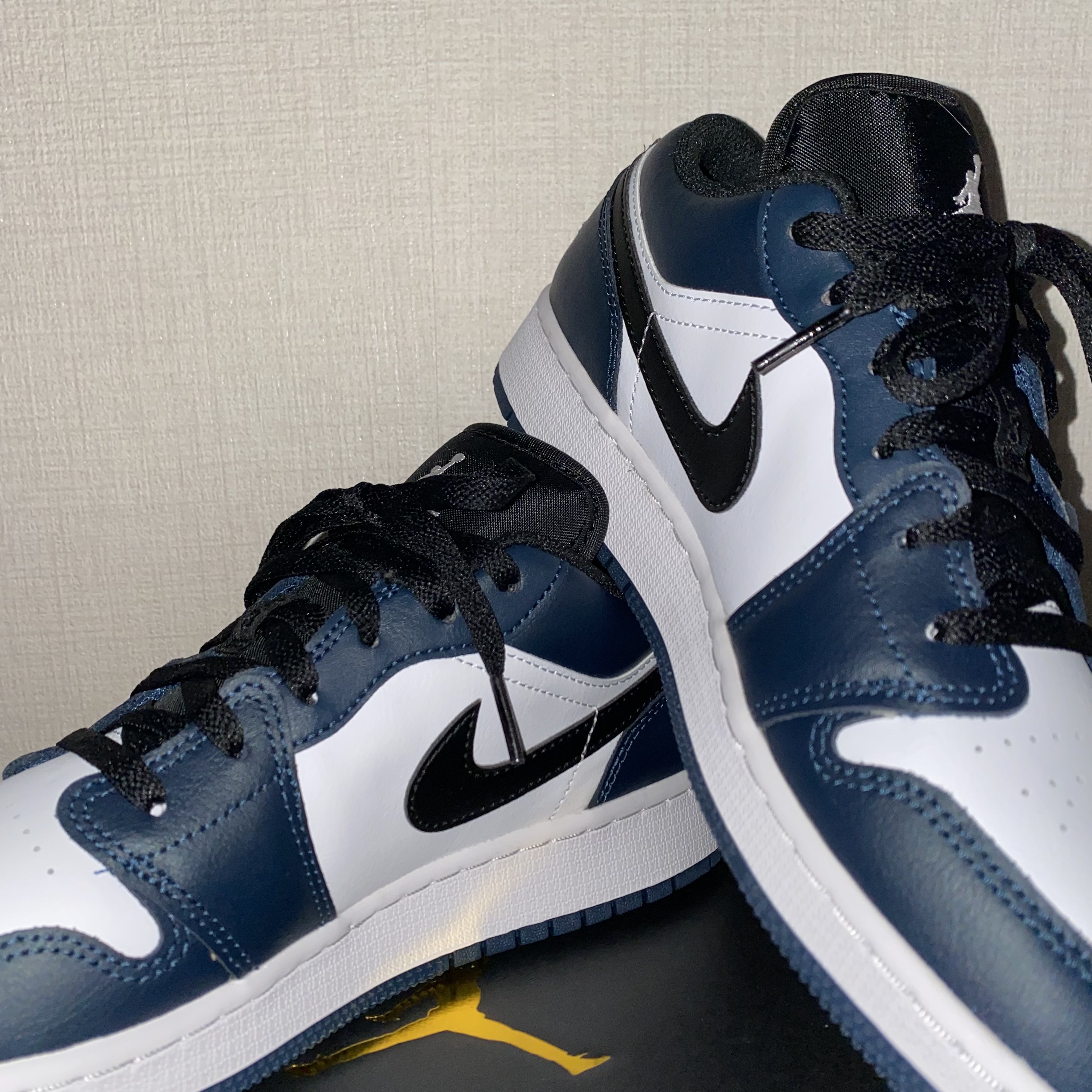 (GS) Jordan 1 Low Armory Navy 착용 스타일 - 2
