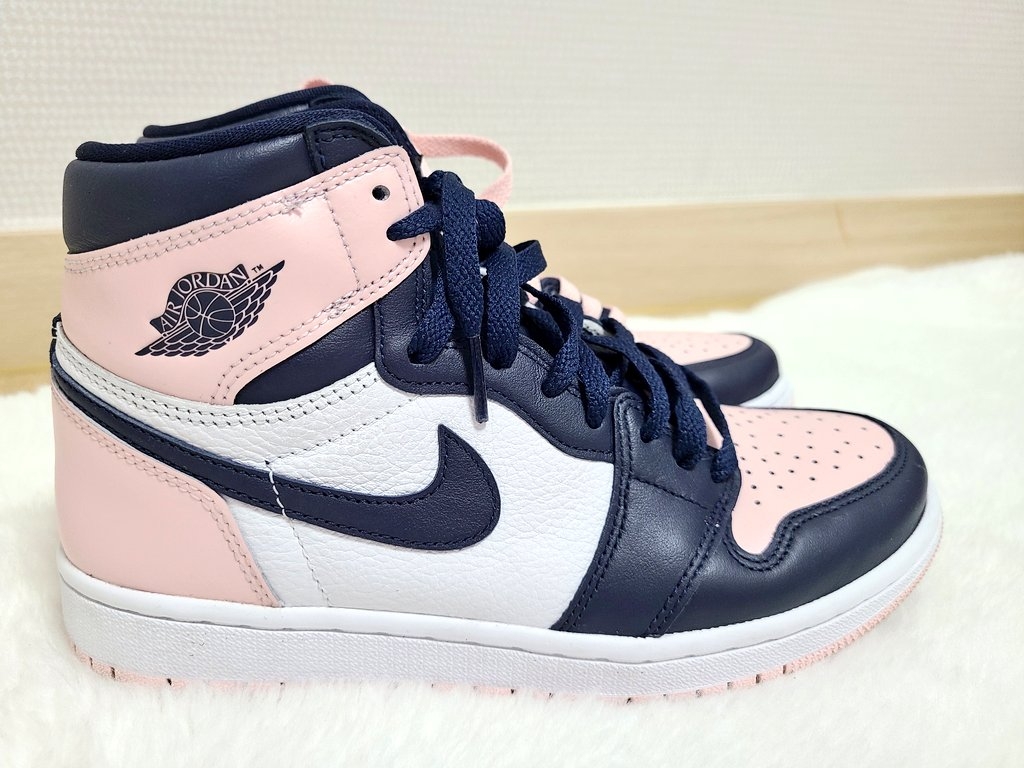 (W) Jordan 1 Retro High OG Atmosphere 착용 스타일 - 2