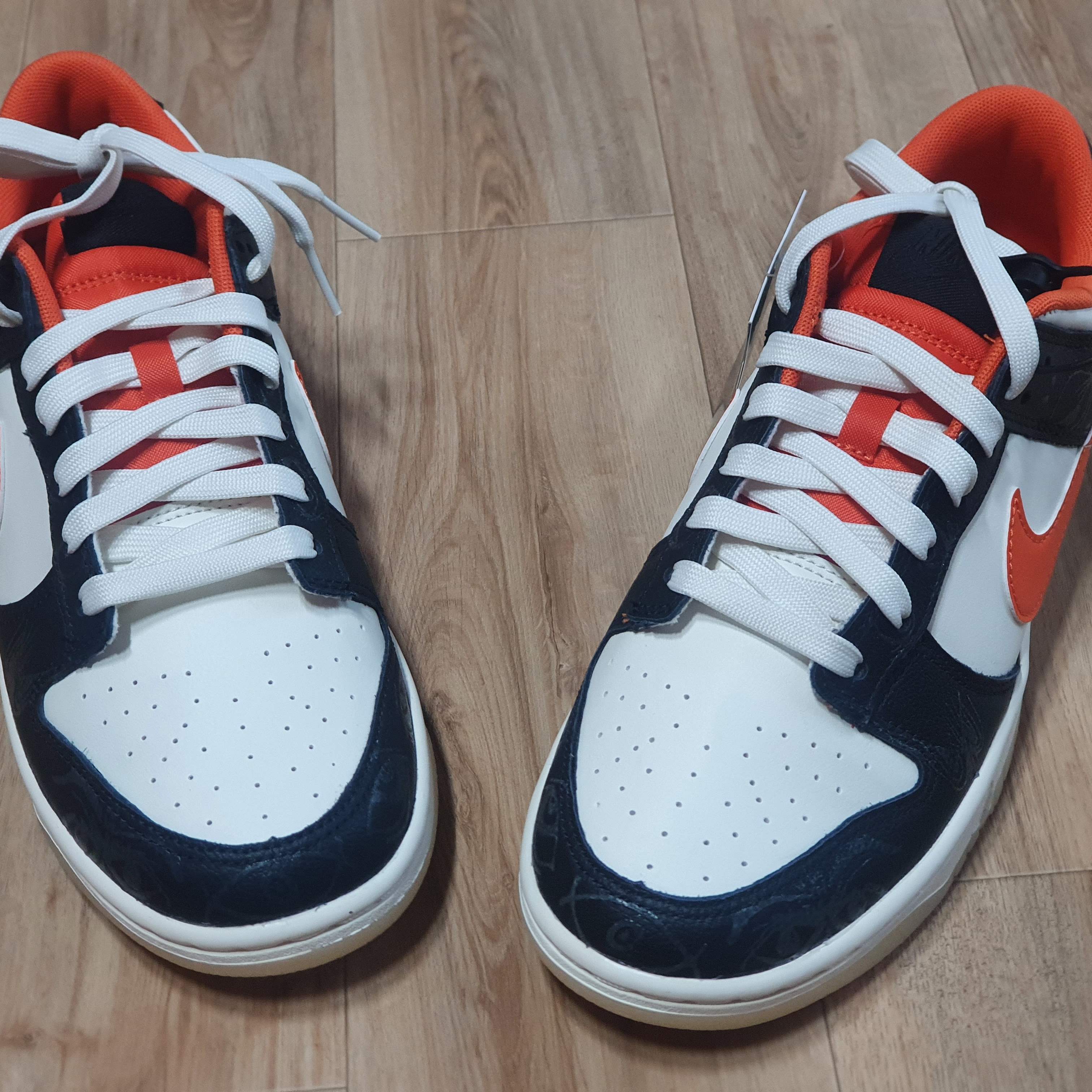 Nike Dunk Low Retro PRM Halloween 착용 스타일 - 1