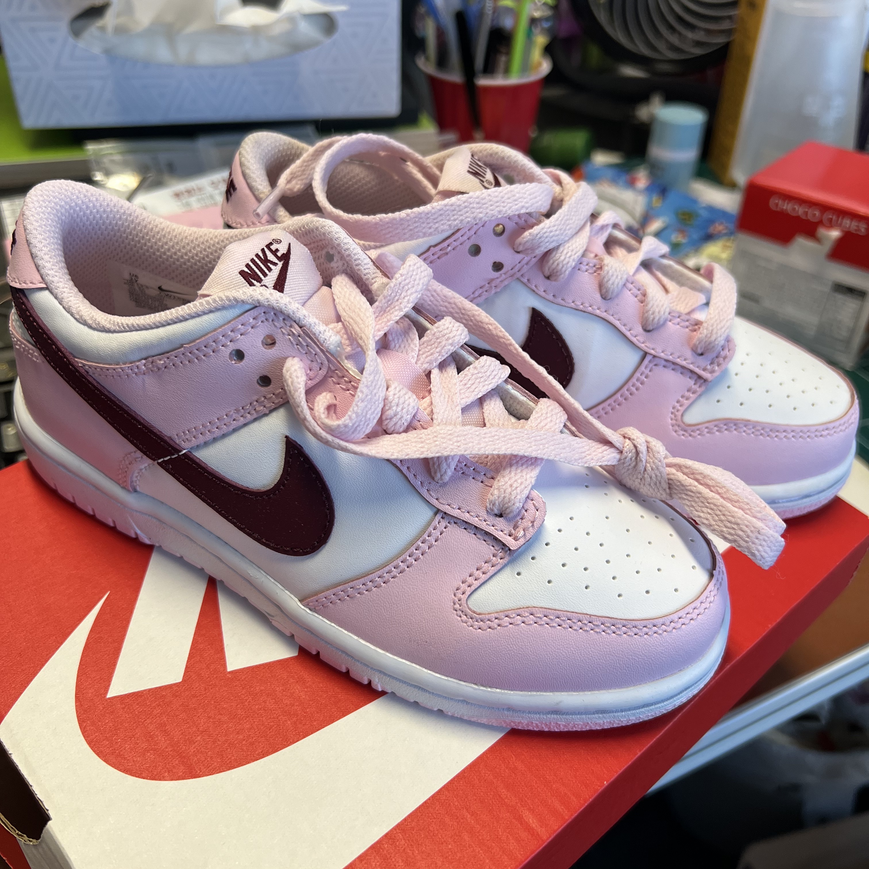 (PS) Nike Dunk Low Pink Foam 착용 스타일