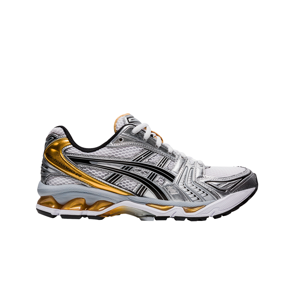(W) 아식스 젤 카야노 14 화이트 퓨어 골드((W) Asics Gel-Kayano 14 White Pure Gold)