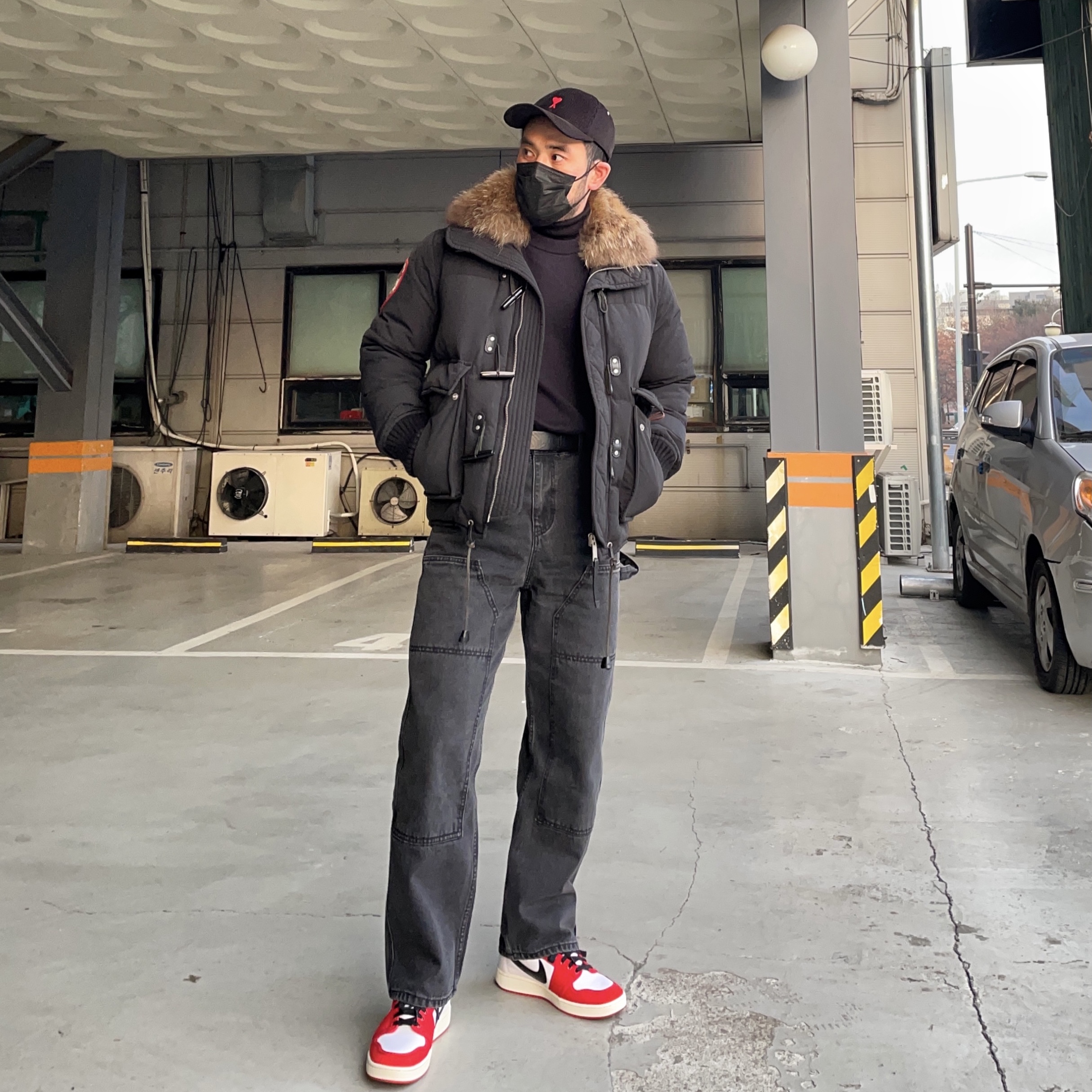Jordan 1 KO Chicago 2021 착용 스타일 - 3