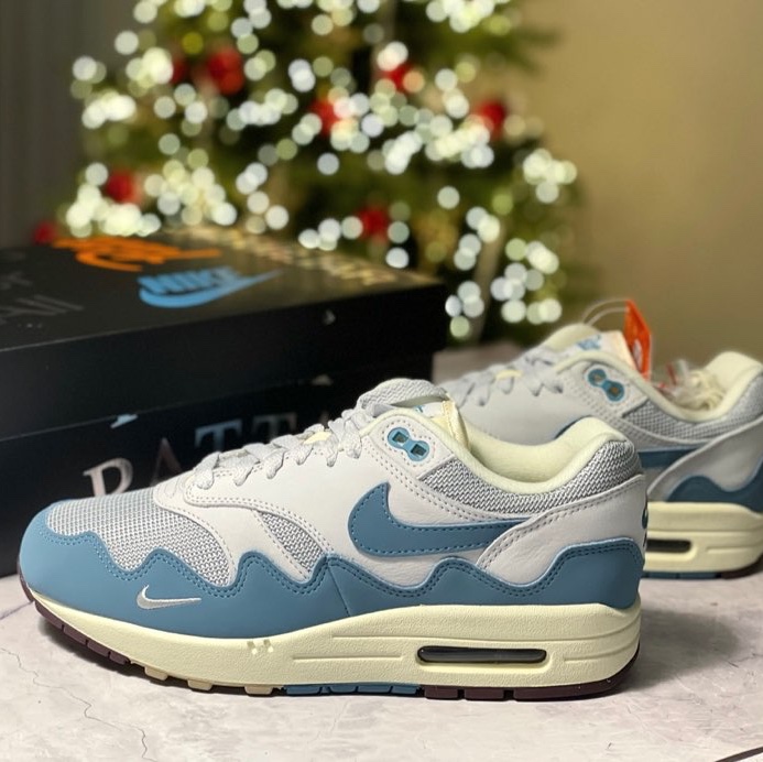 Nike x Patta Air Max 1 Noise Aqua 착용 스타일 - 3