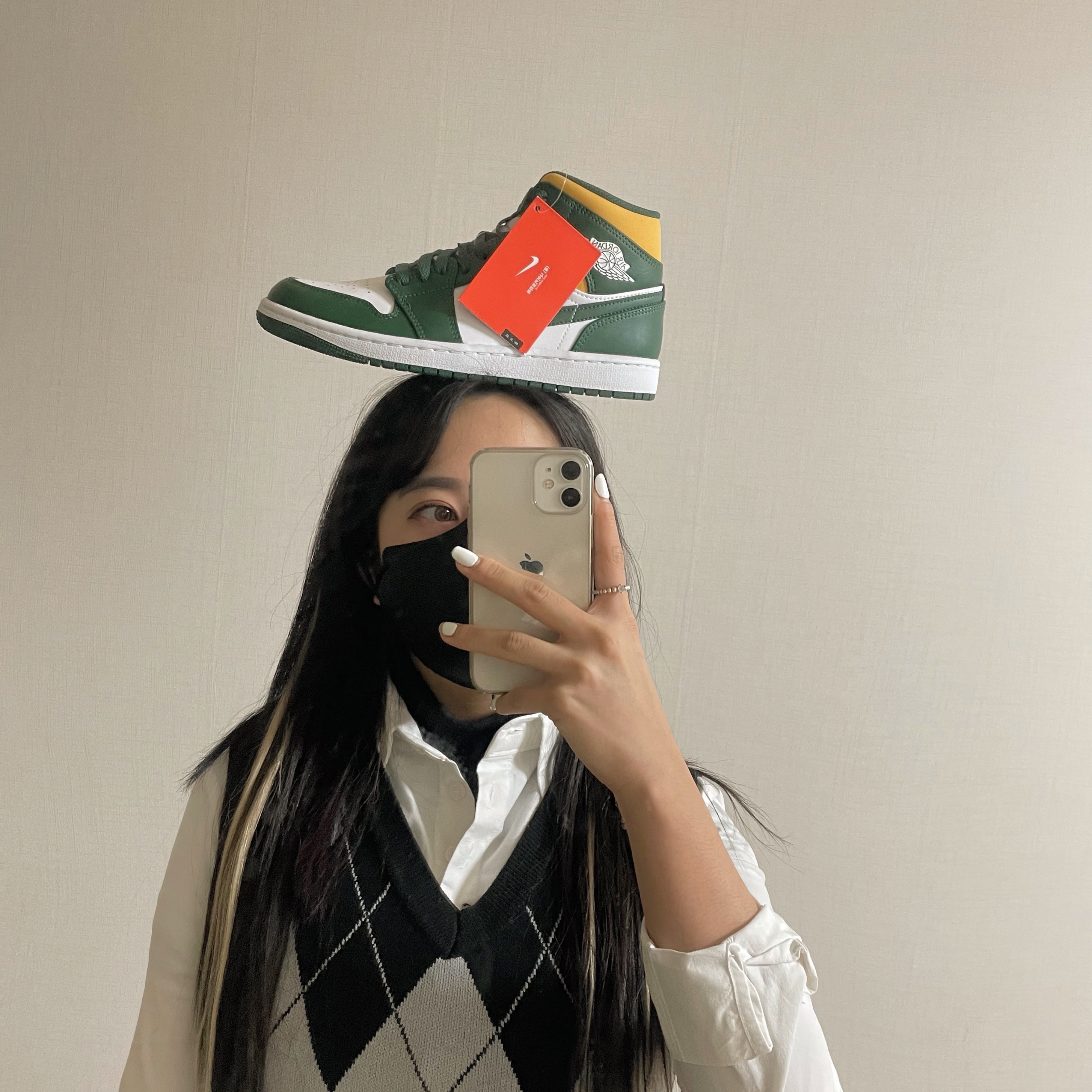 Jordan 1 Mid Sonics 2021 착용 스타일