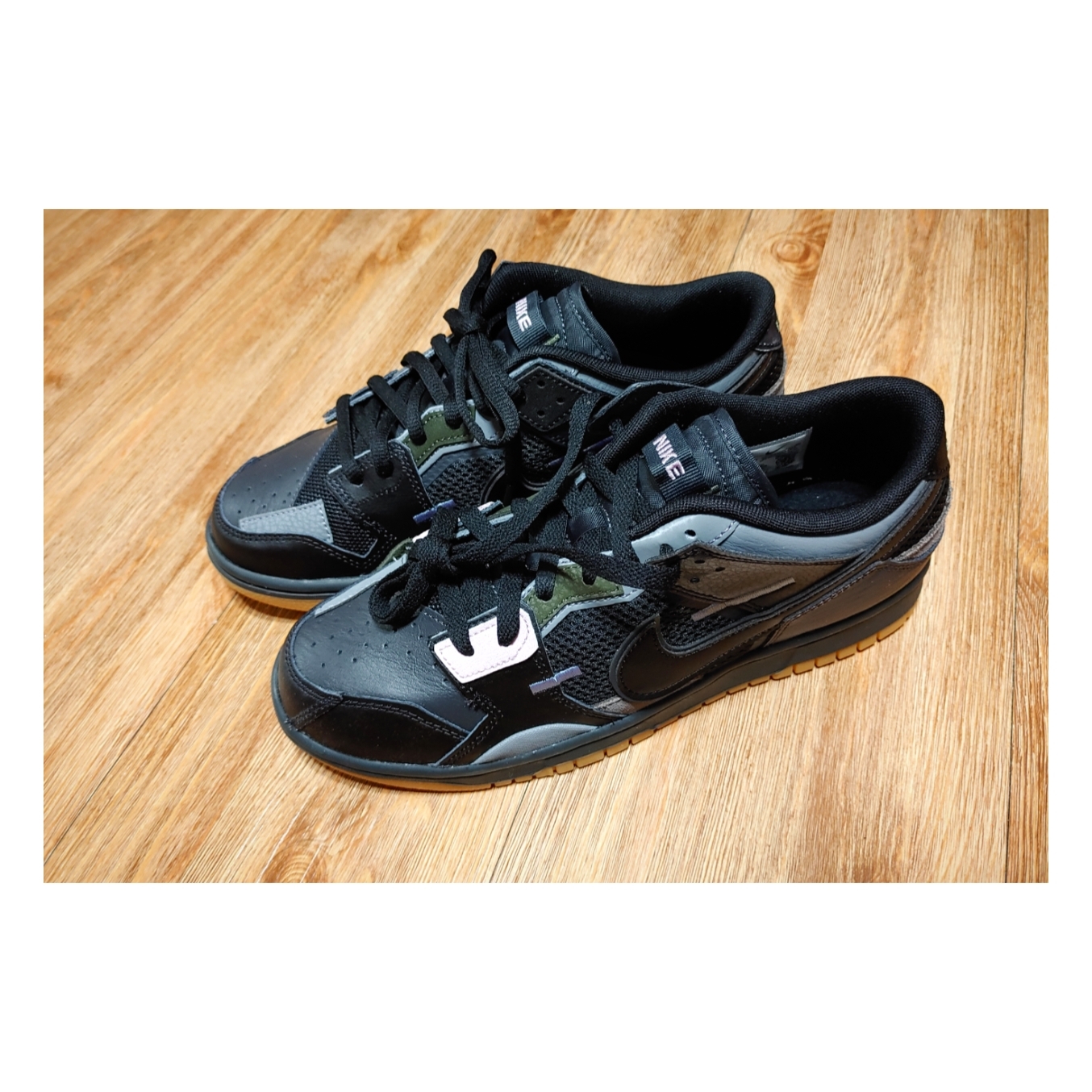 Nike Dunk Scrap Cool Grey 착용 스타일 - 3