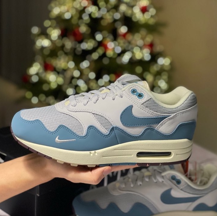 Nike x Patta Air Max 1 Noise Aqua 착용 스타일 - 4