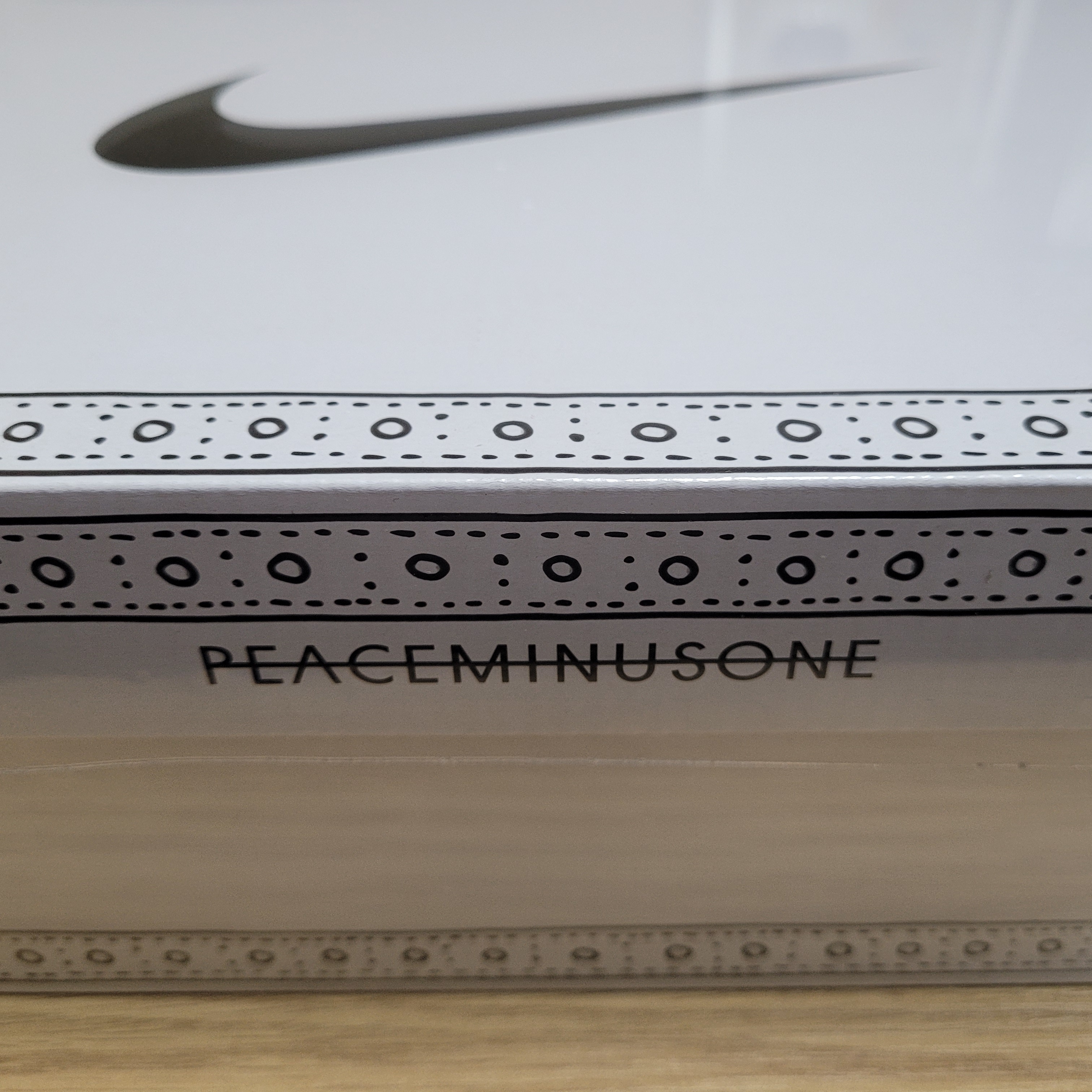 Nike x Peaceminusone Kwondo1 White 착용 스타일 - 2