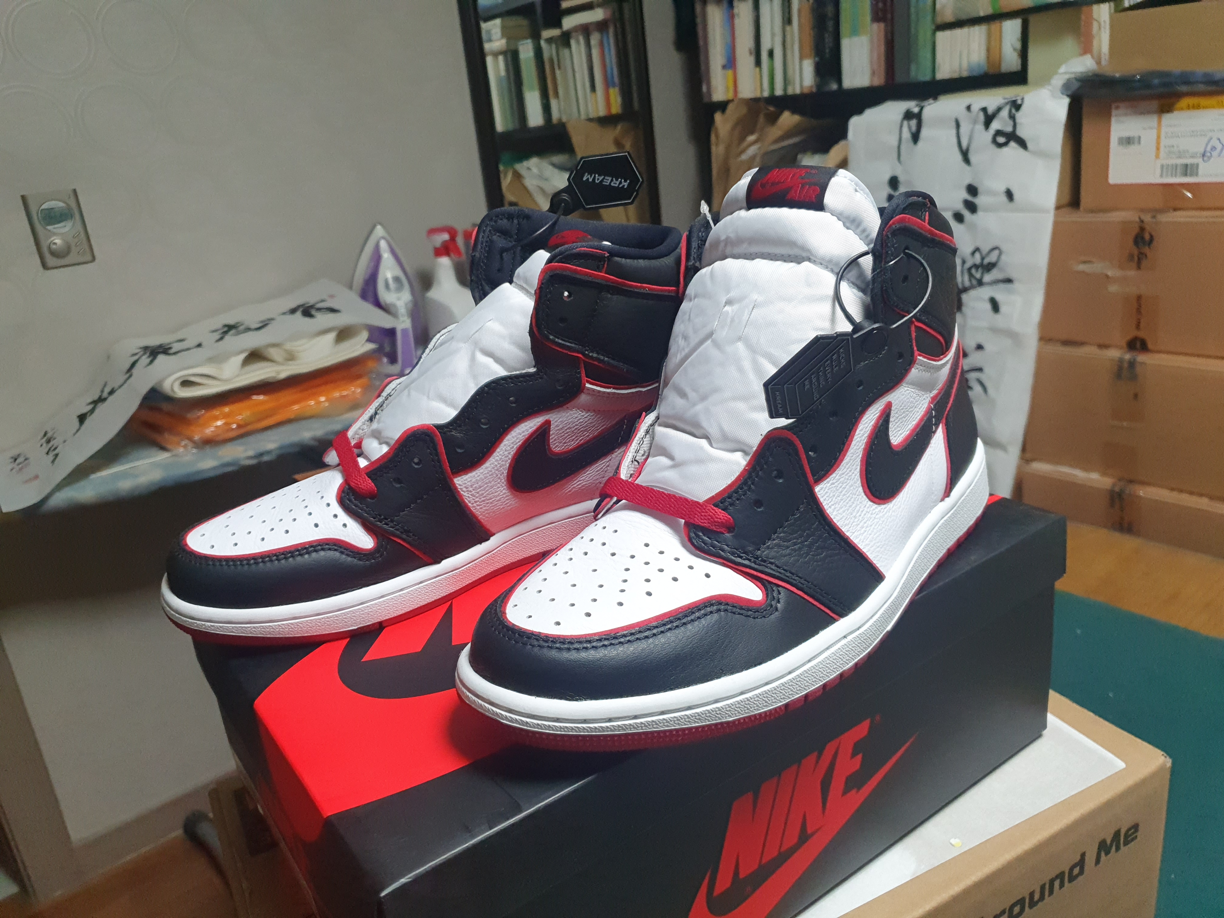 Jordan 1 Retro High OG Bloodline 착용 스타일 - 1