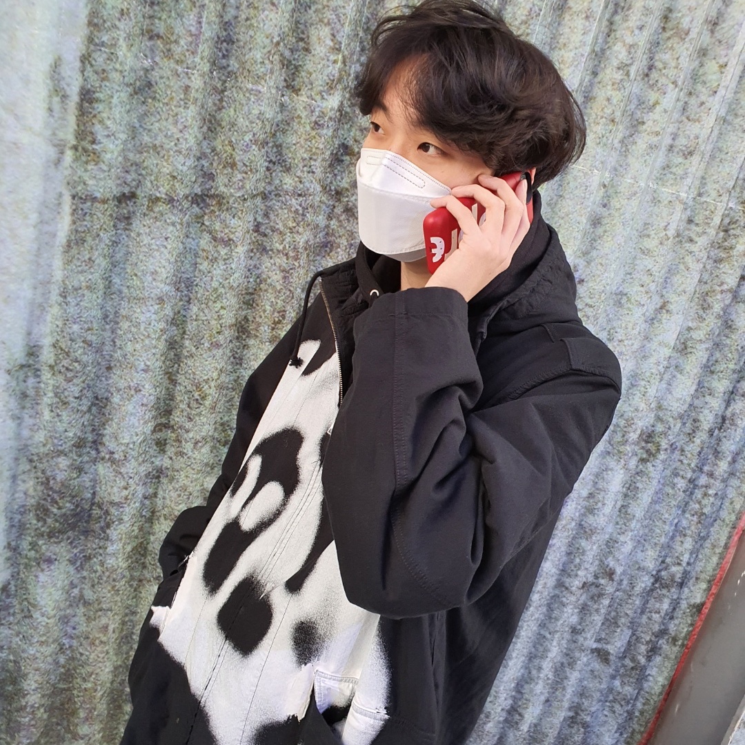 Supreme x Yohji Yamamoto Parka Black - 20FW 착용 스타일