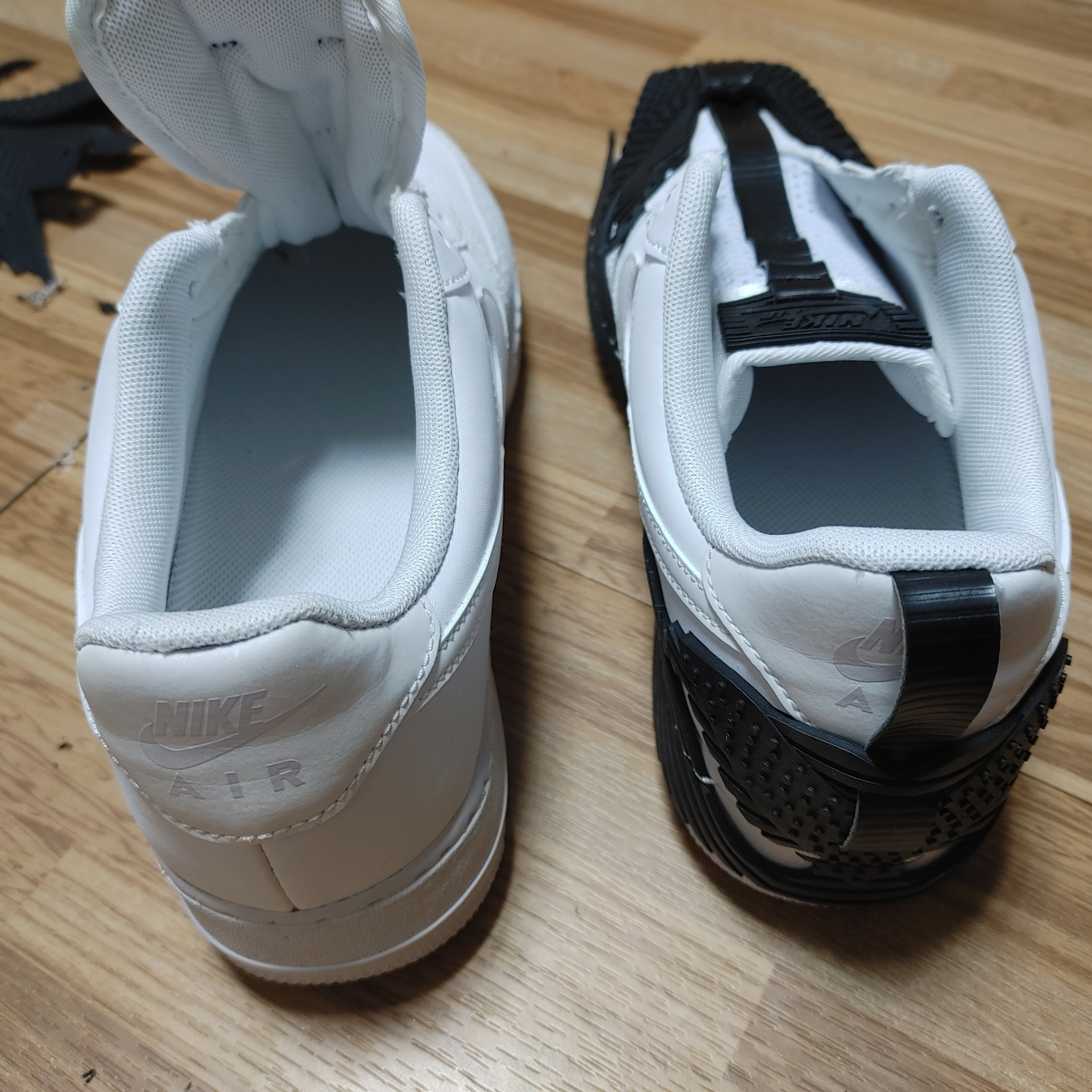 Nike Air Force 1 NDSTRKT White 착용 스타일 - 3