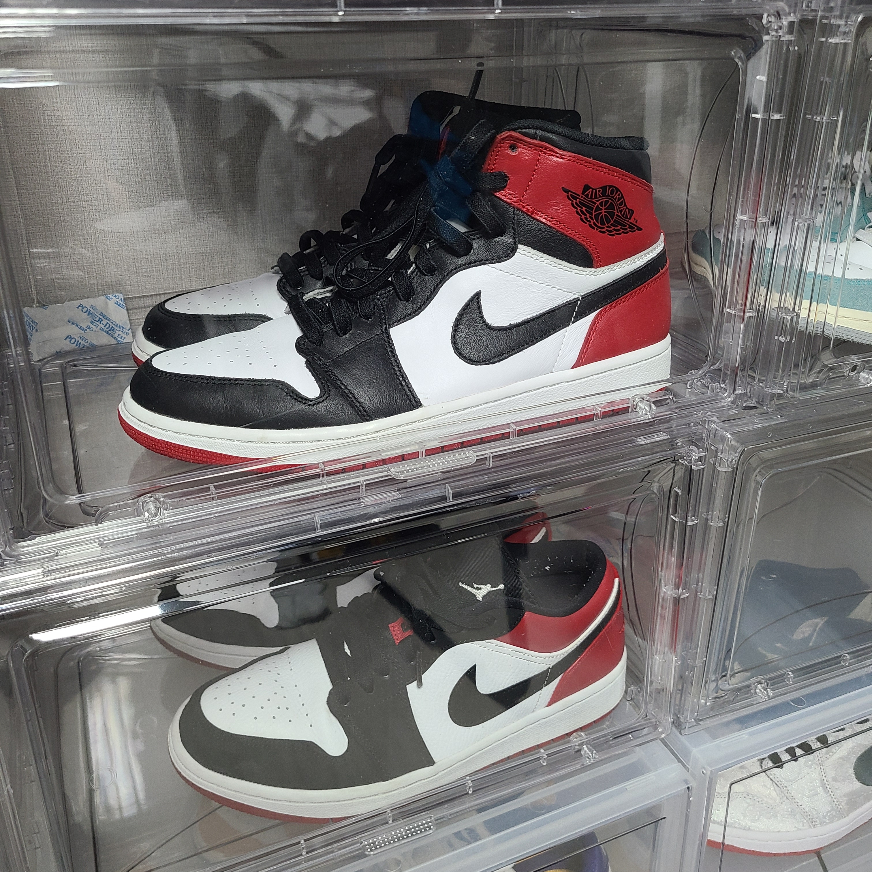 Jordan 1 Retro Black Toe 2013, Jordan 1 Low Black Toe 착용 스타일 - 2