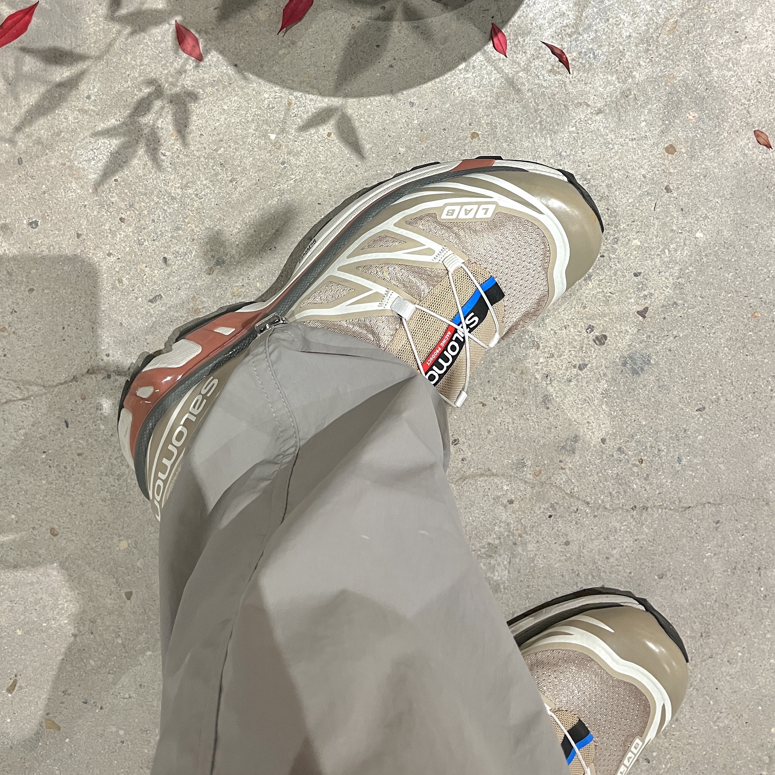 Salomon XT-6 ADV Safari 착용 스타일