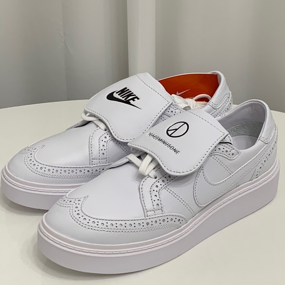 Nike x Peaceminusone Kwondo1 White 착용 스타일 - 3