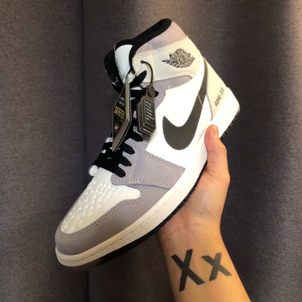 Jordan 1 Element Gore-Tex Sail 착용 스타일