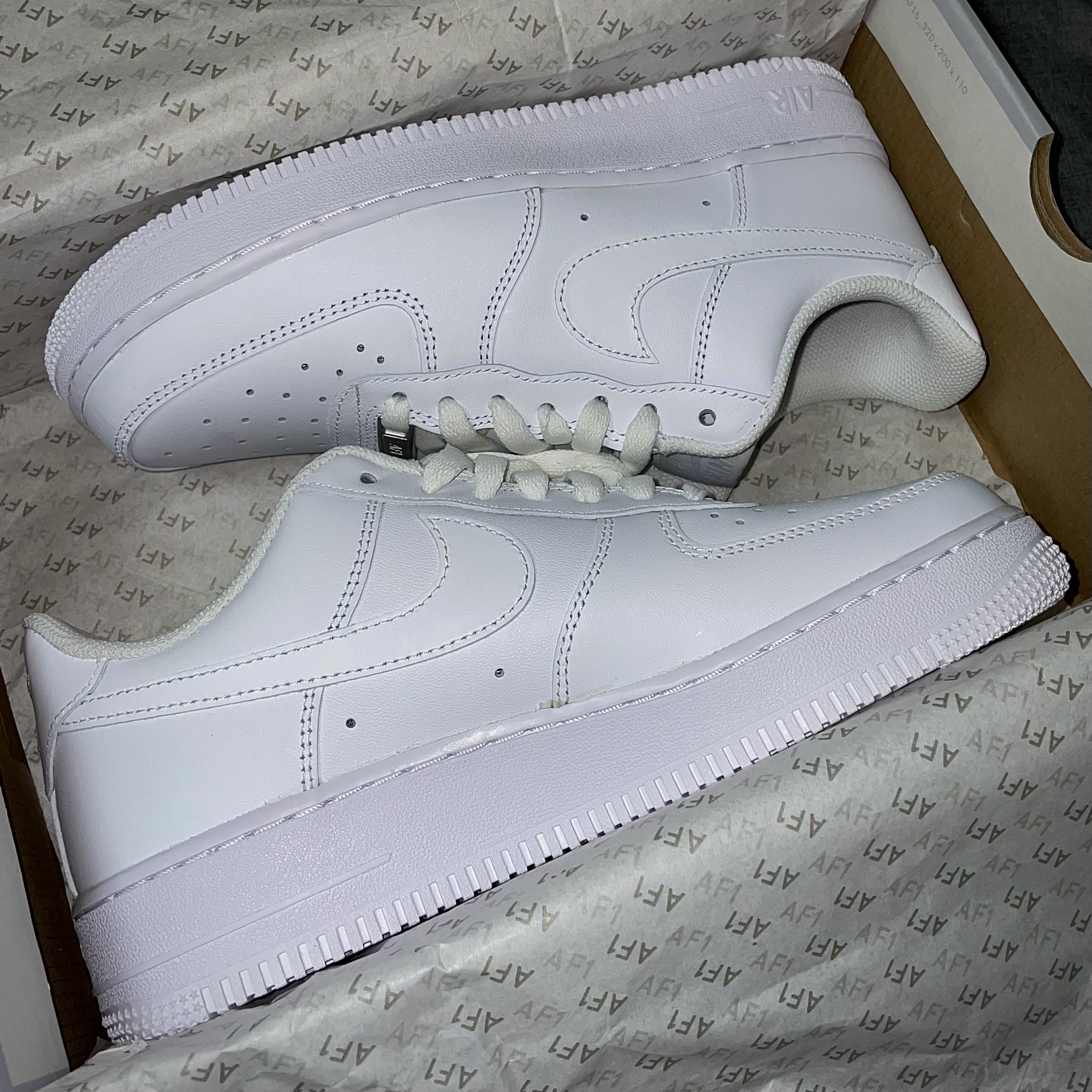 Nike Air Force 1 '07 Low White 착용 스타일