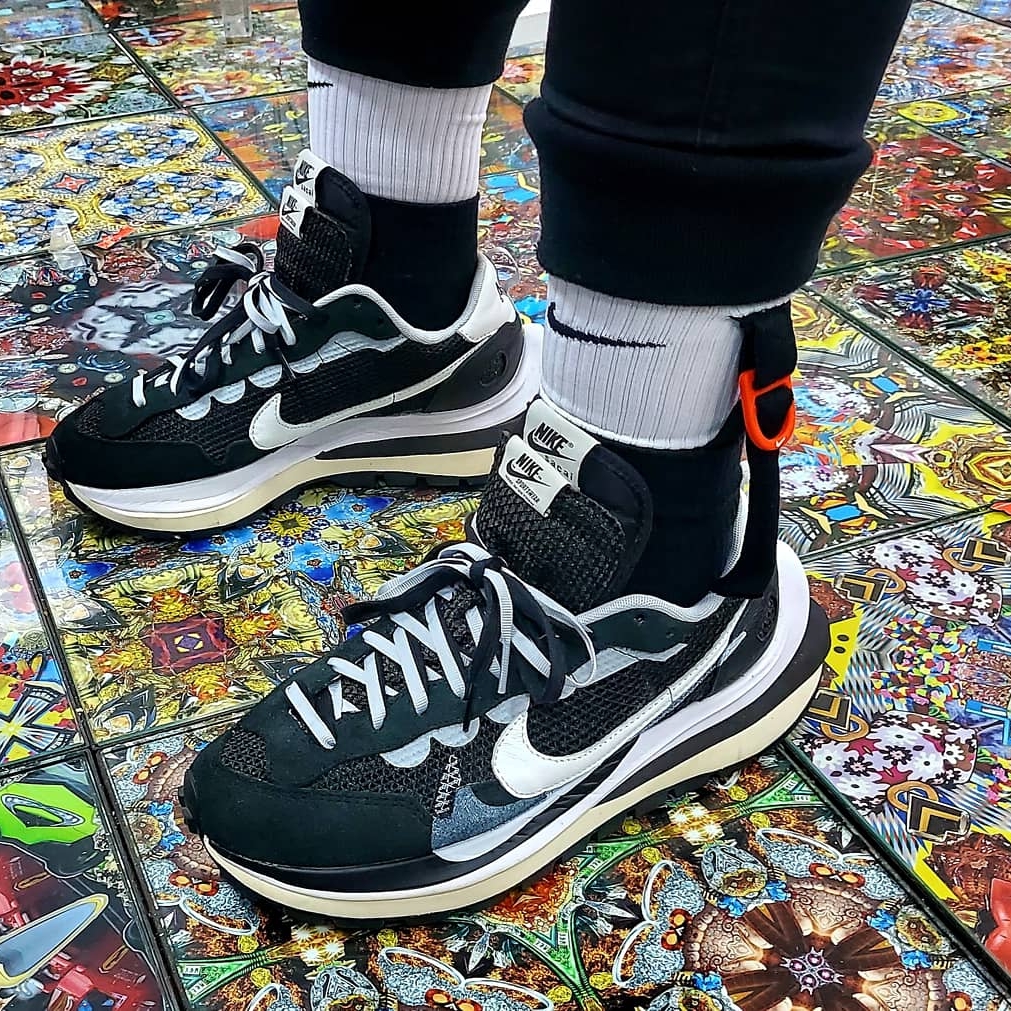 Nike x Ambush Dunk High Black, Jordan 5 x Off-White Retro SP Sail Fire Red 착용 스타일 - 4