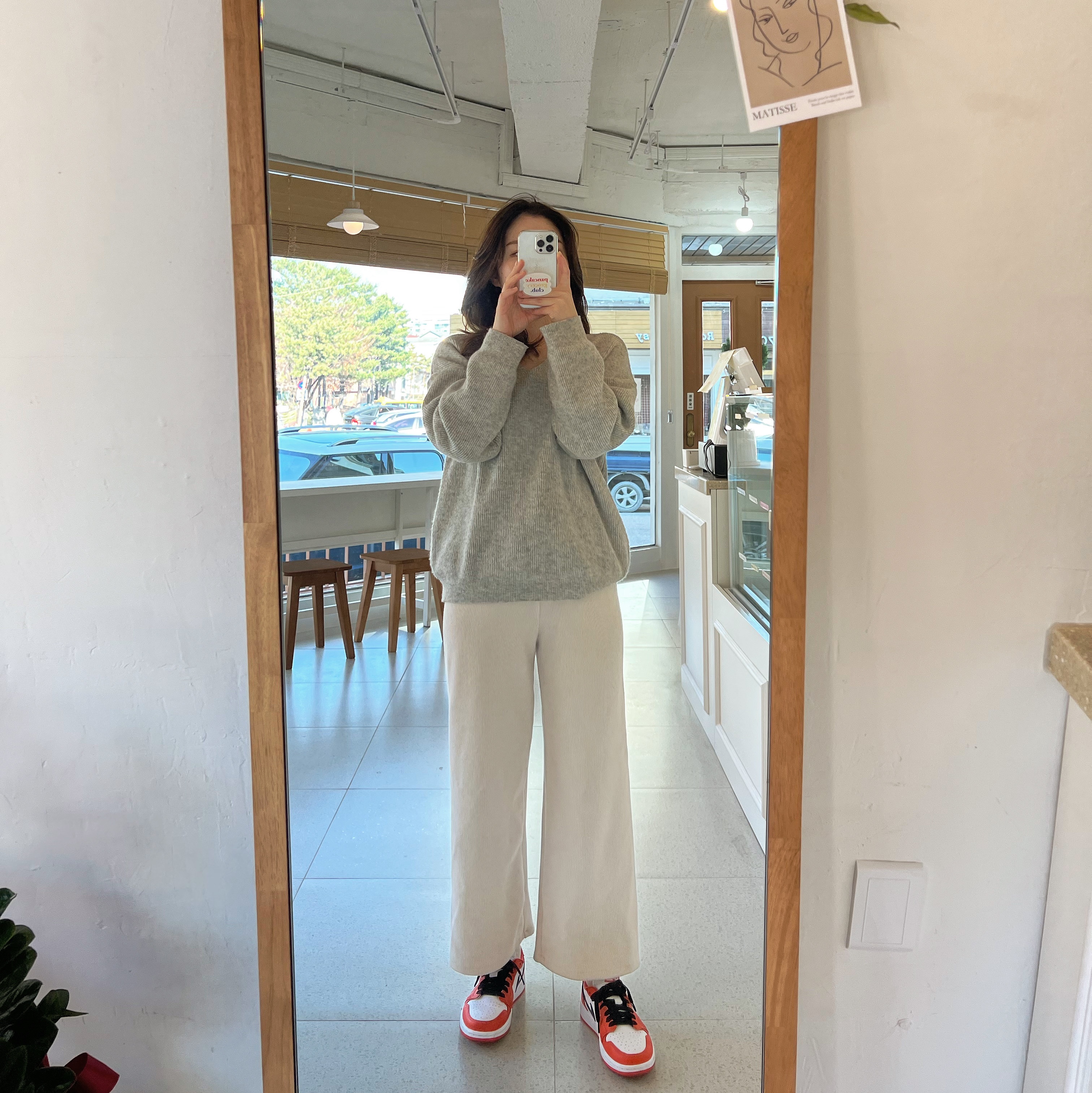 (W) Jordan 1 Low OG Starfish, Jordan 1 Low OG Starfish 착용 스타일