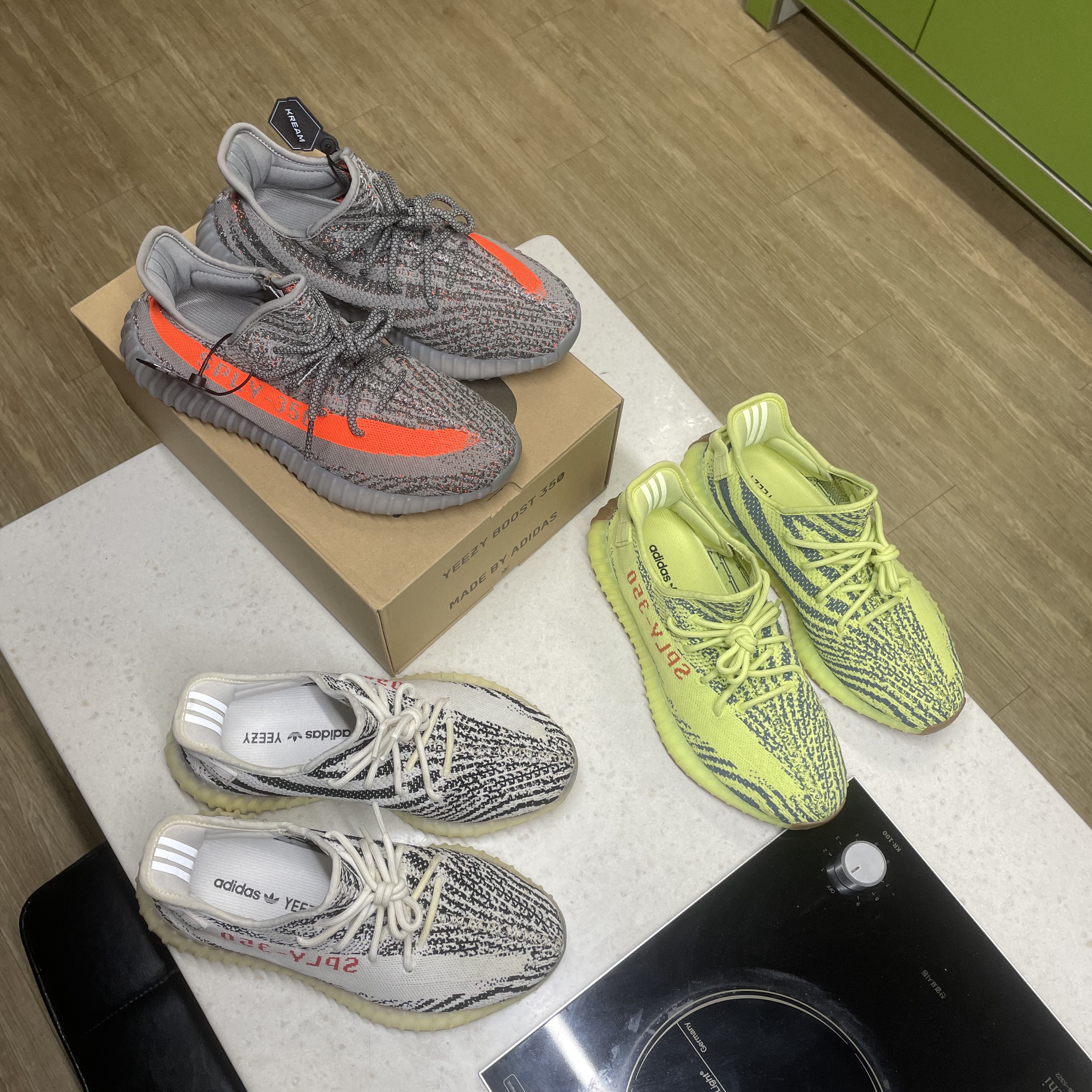 Adidas Yeezy Boost 350 V2 Beluga - Reflective, Adidas Yeezy Boost 350 V2 Zebra 2017/2019/2020 착용 스타일 - 4