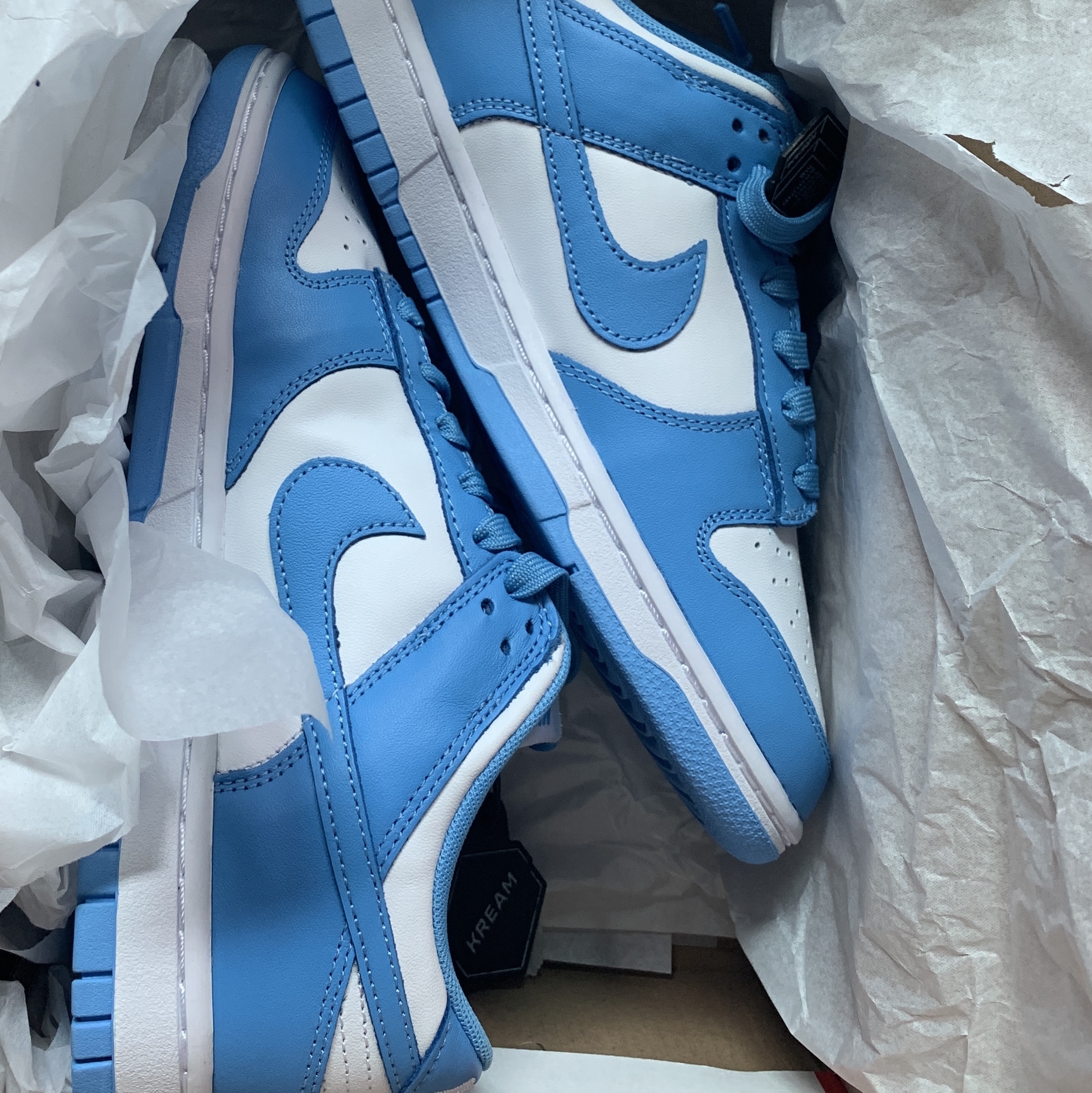 Nike Dunk Low Retro University Blue 착용 스타일