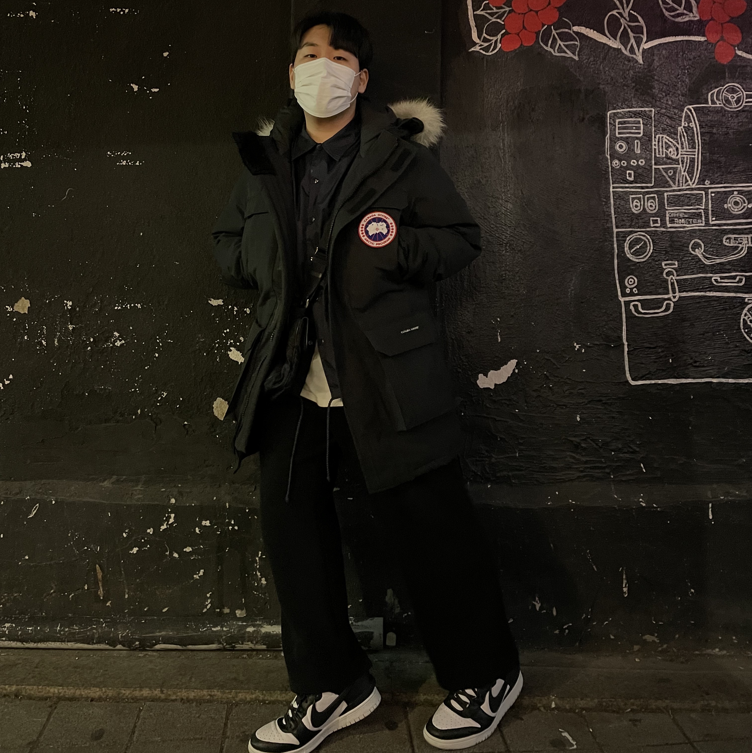 Nike x Ambush Dunk High Black 착용 스타일 - 1