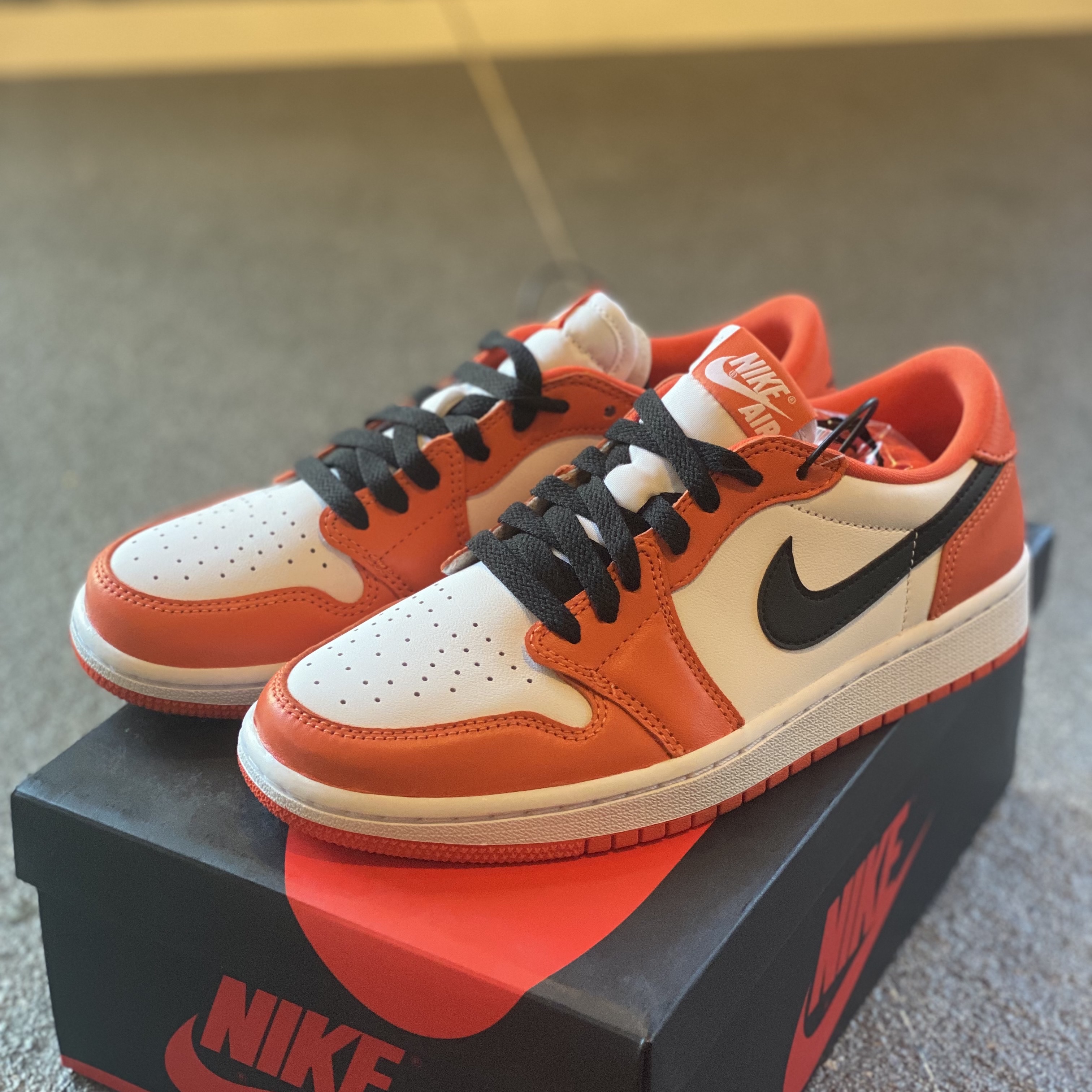 (W) Jordan 1 Low OG Starfish 착용 스타일 - 2