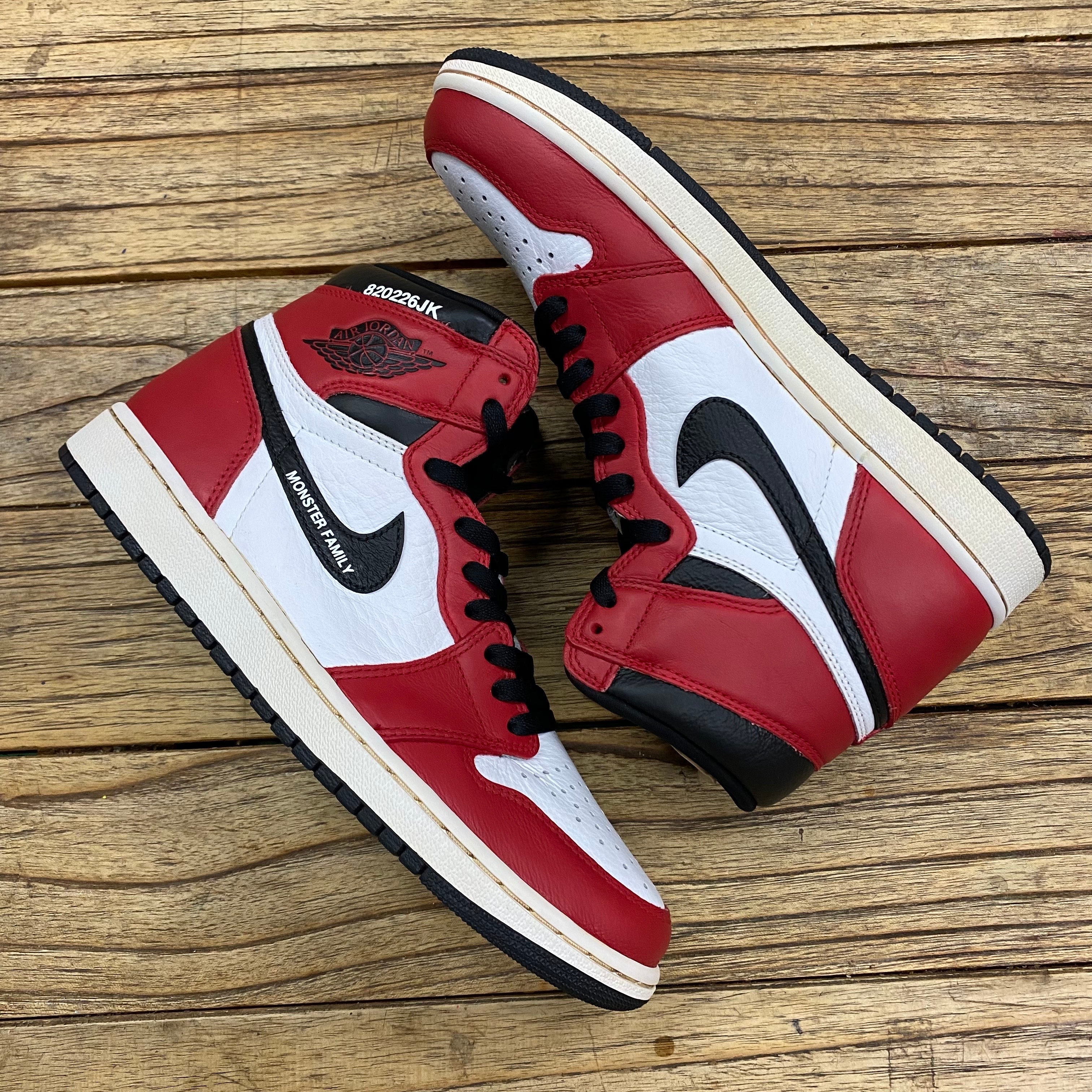 Jordan 1 Retro High OG Light Fusion Red 착용 스타일 - 1