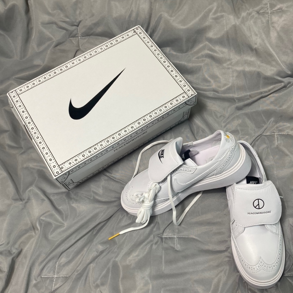 Nike x Peaceminusone Kwondo1 White 착용 스타일 - 1