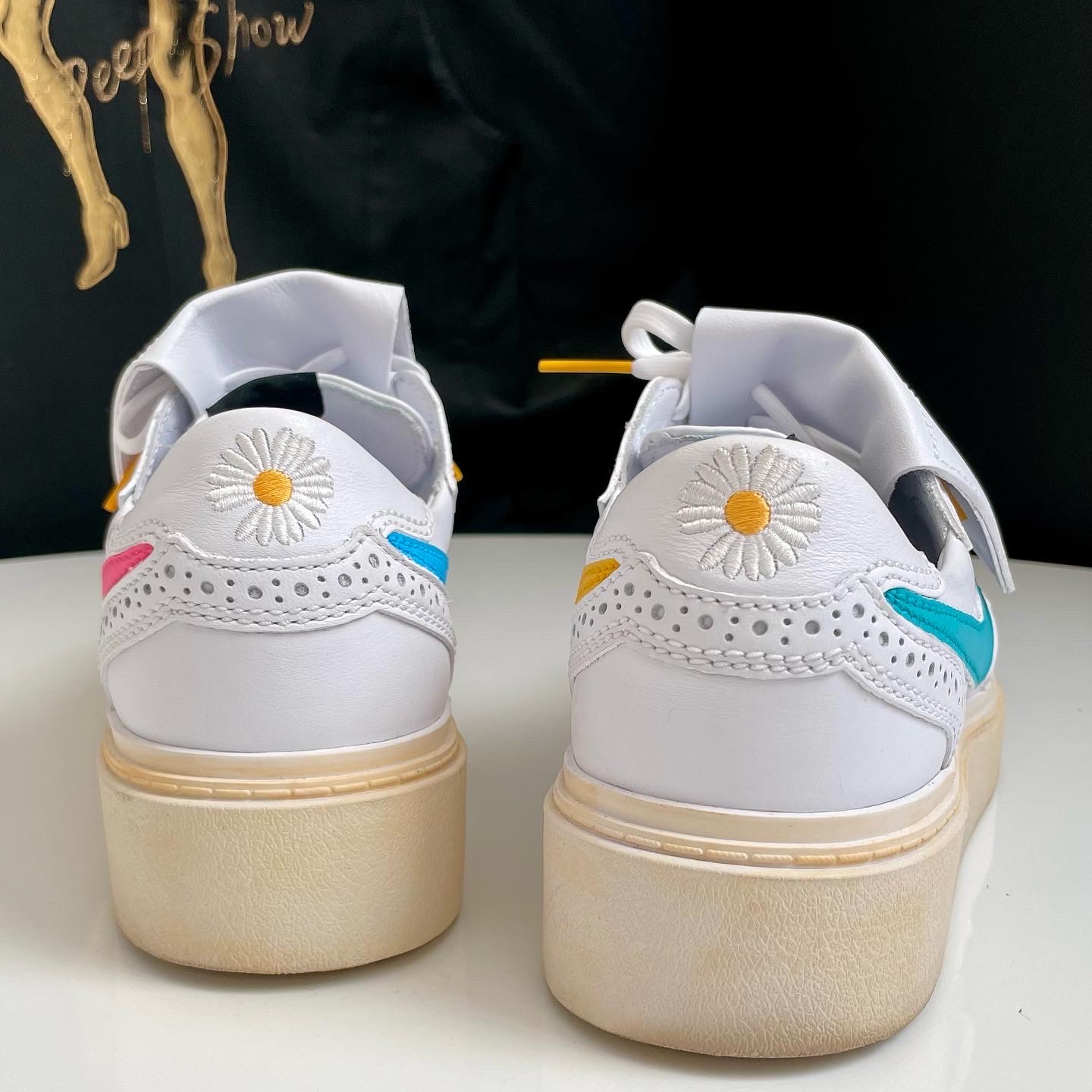 Nike x Peaceminusone Kwondo1 White 착용 스타일 - 2