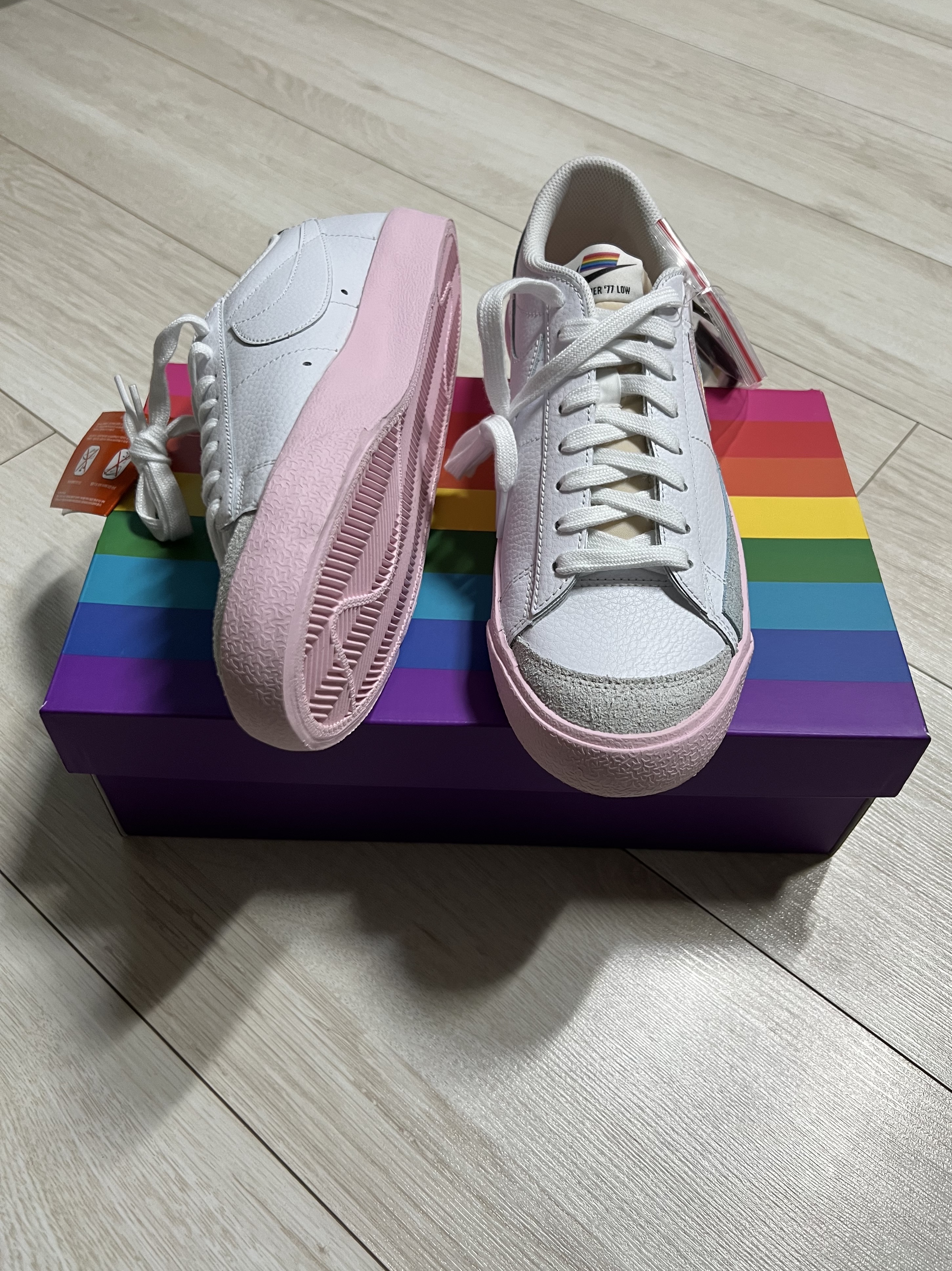 Nike Blazer Low '77 Vintage Be True 착용 스타일 - 2