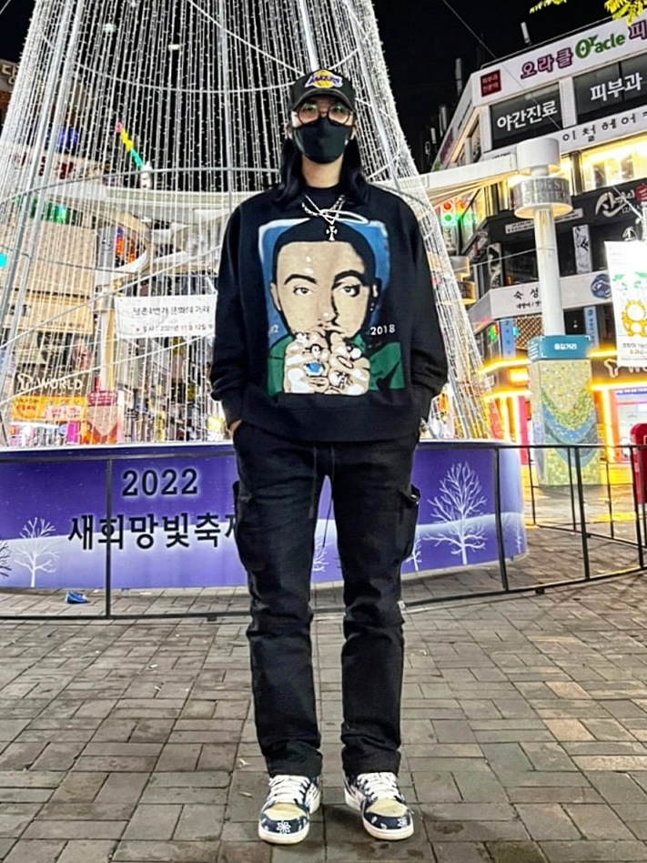 Nike x Travis Scott SB Dunk Low 착용 스타일 - 1