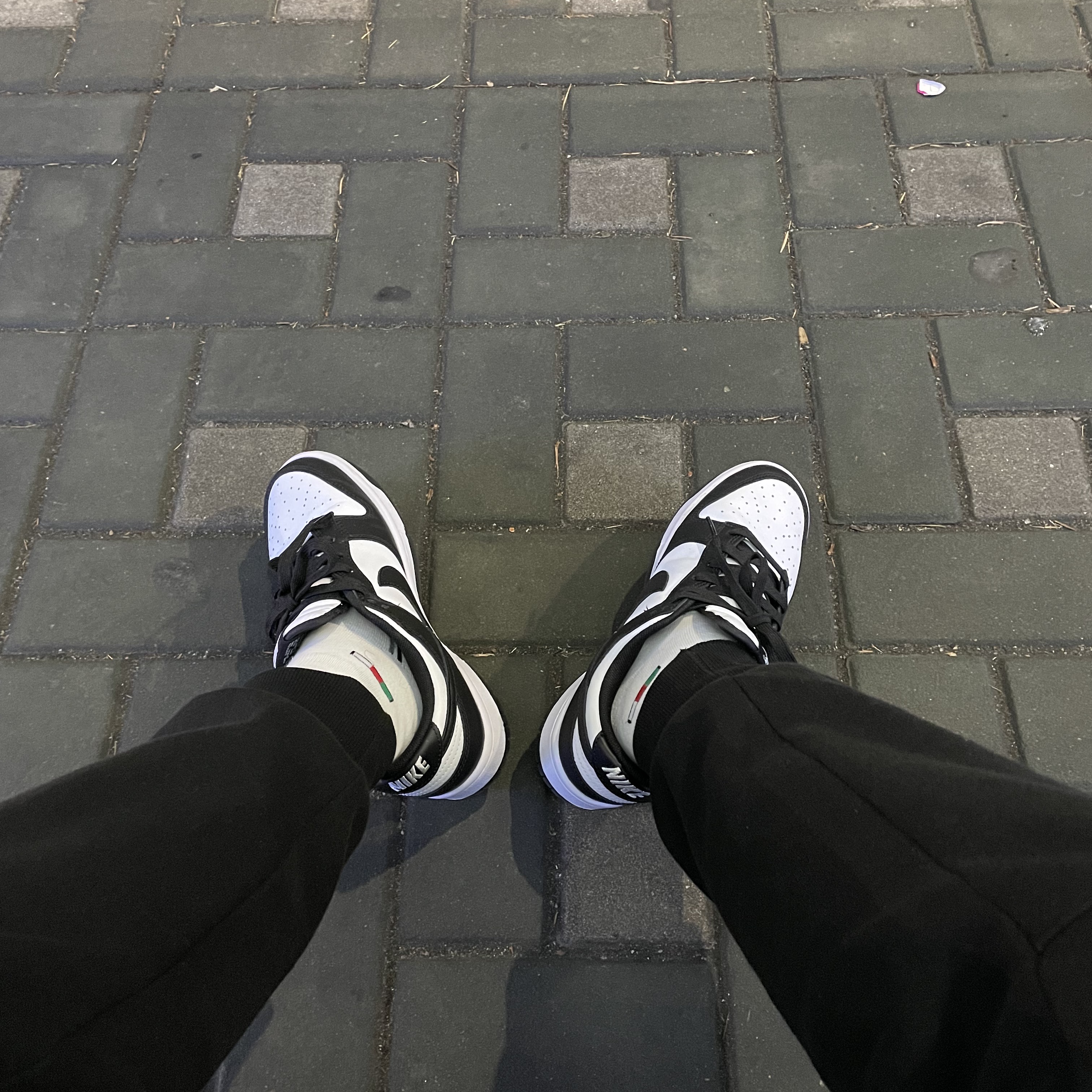 Nike Dunk Low Retro Black 착용 스타일