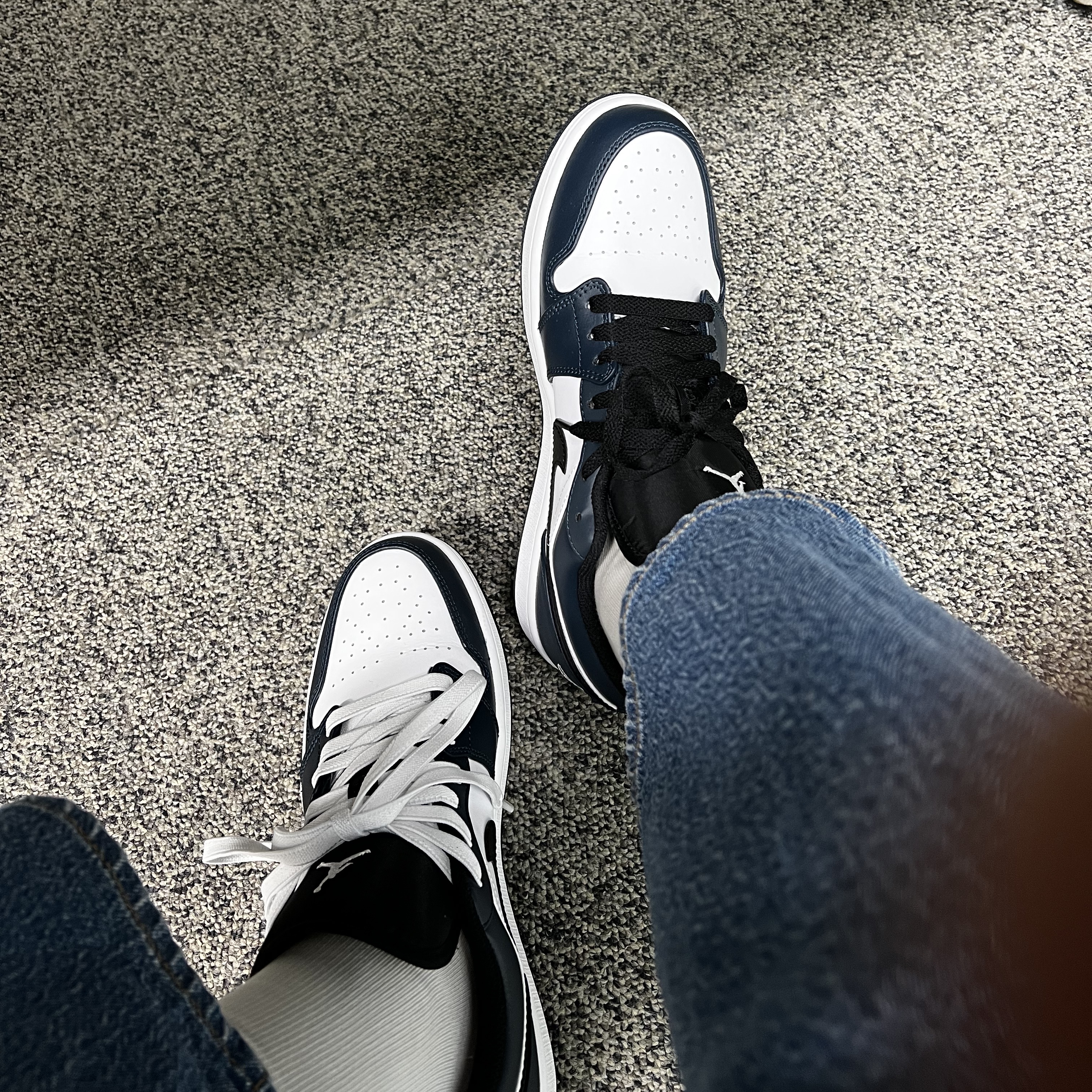 Jordan 1 Low Dark Teal 착용 스타일 - 1