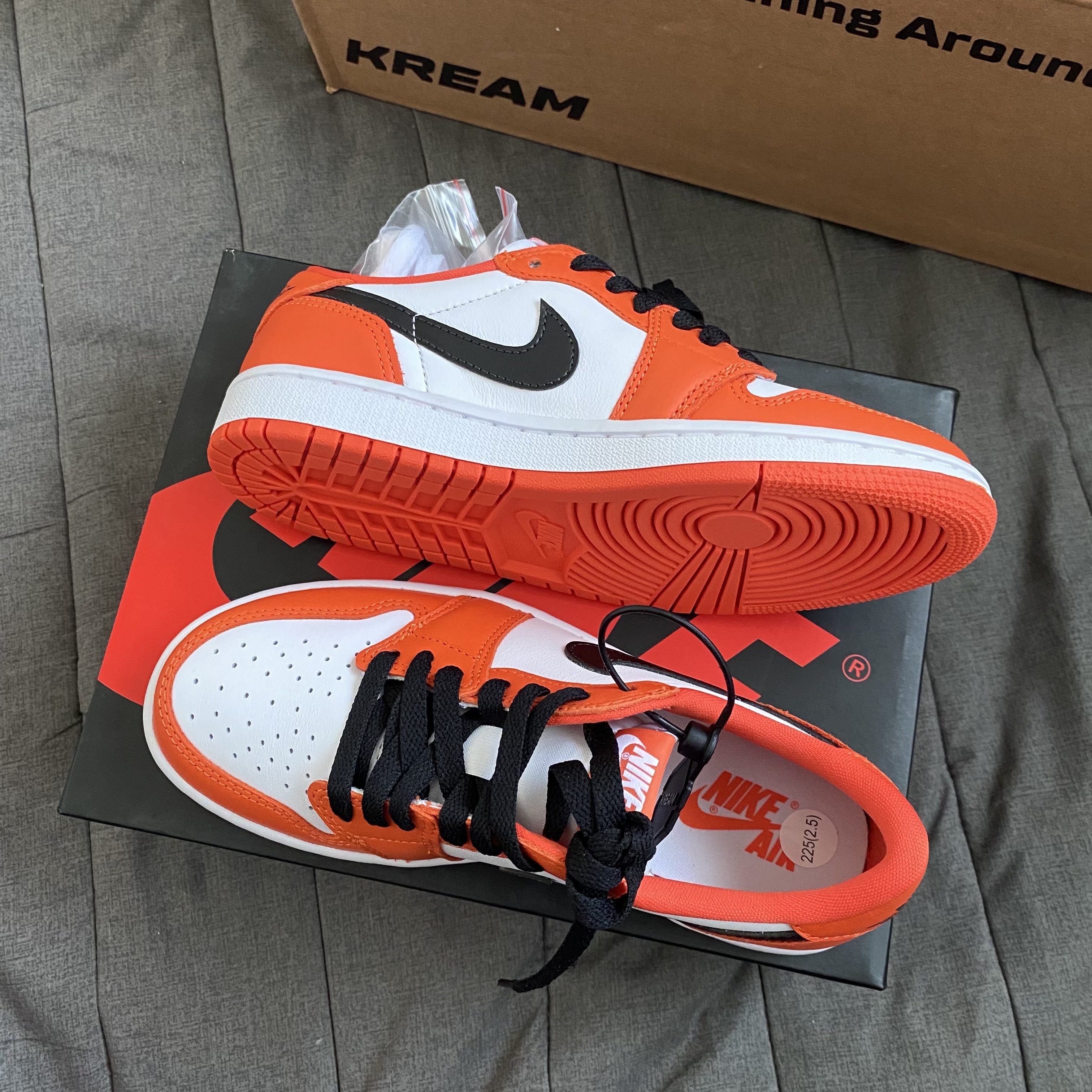 (W) Jordan 1 Low OG Starfish 착용 스타일 - 3
