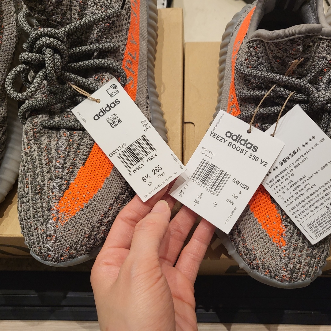 Adidas Yeezy Boost 350 V2 Beluga - Reflective 착용 스타일 - 2