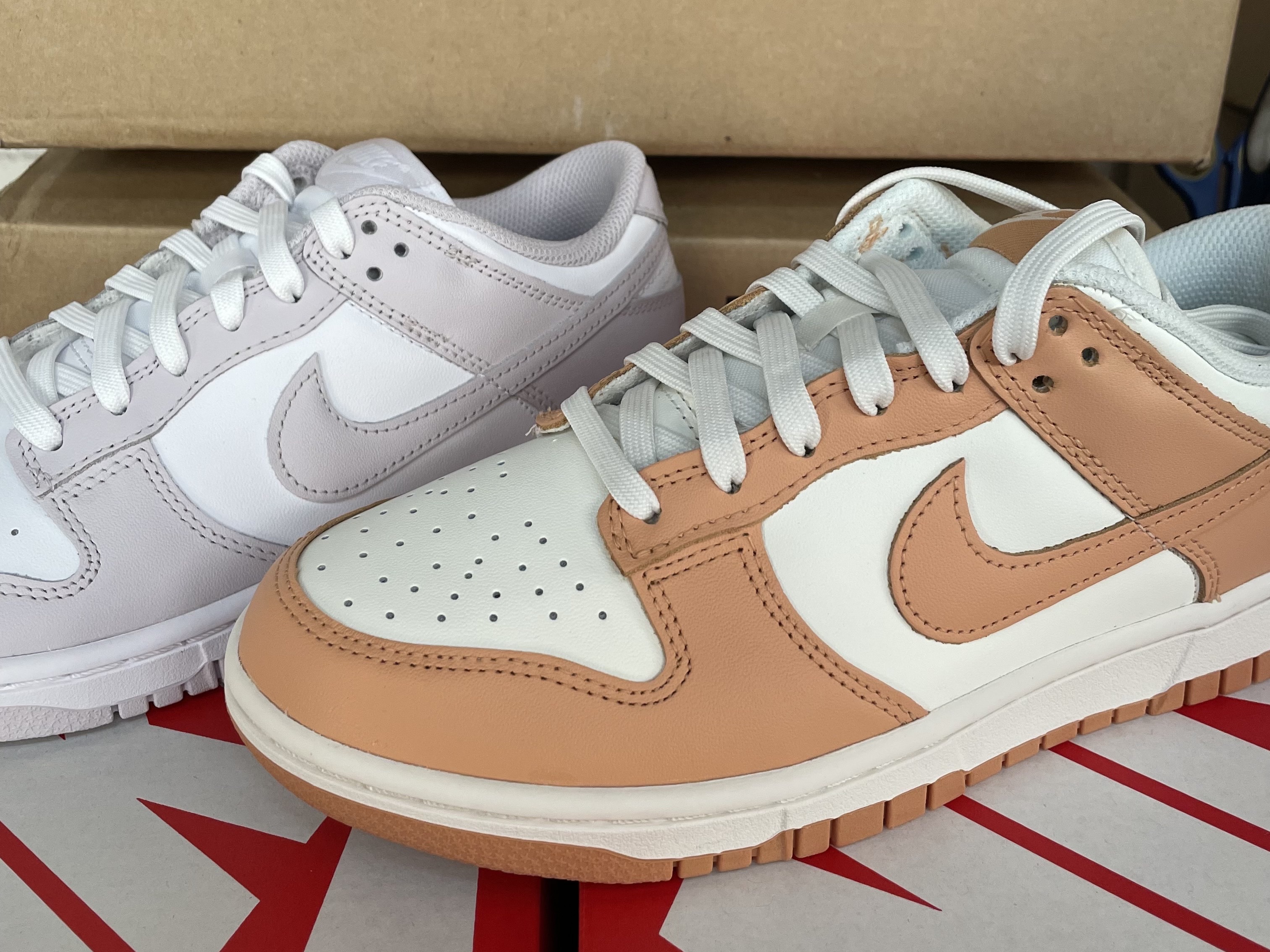 (W) Nike Dunk Low Venice, (W) Nike Dunk Low Harvest Moon 착용 스타일
