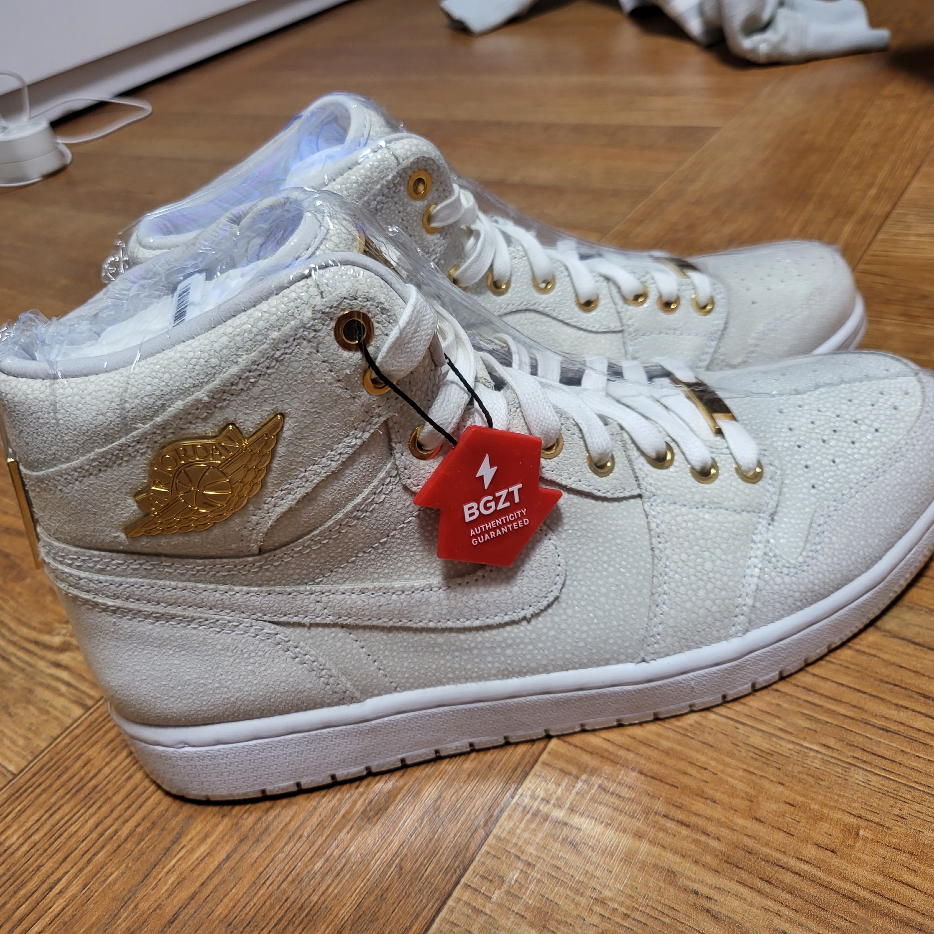 Jordan 1 Retro Pinnacle White, Jordan 1 Retro High RE2PECT (Derek Jeter) 착용 스타일 - 1
