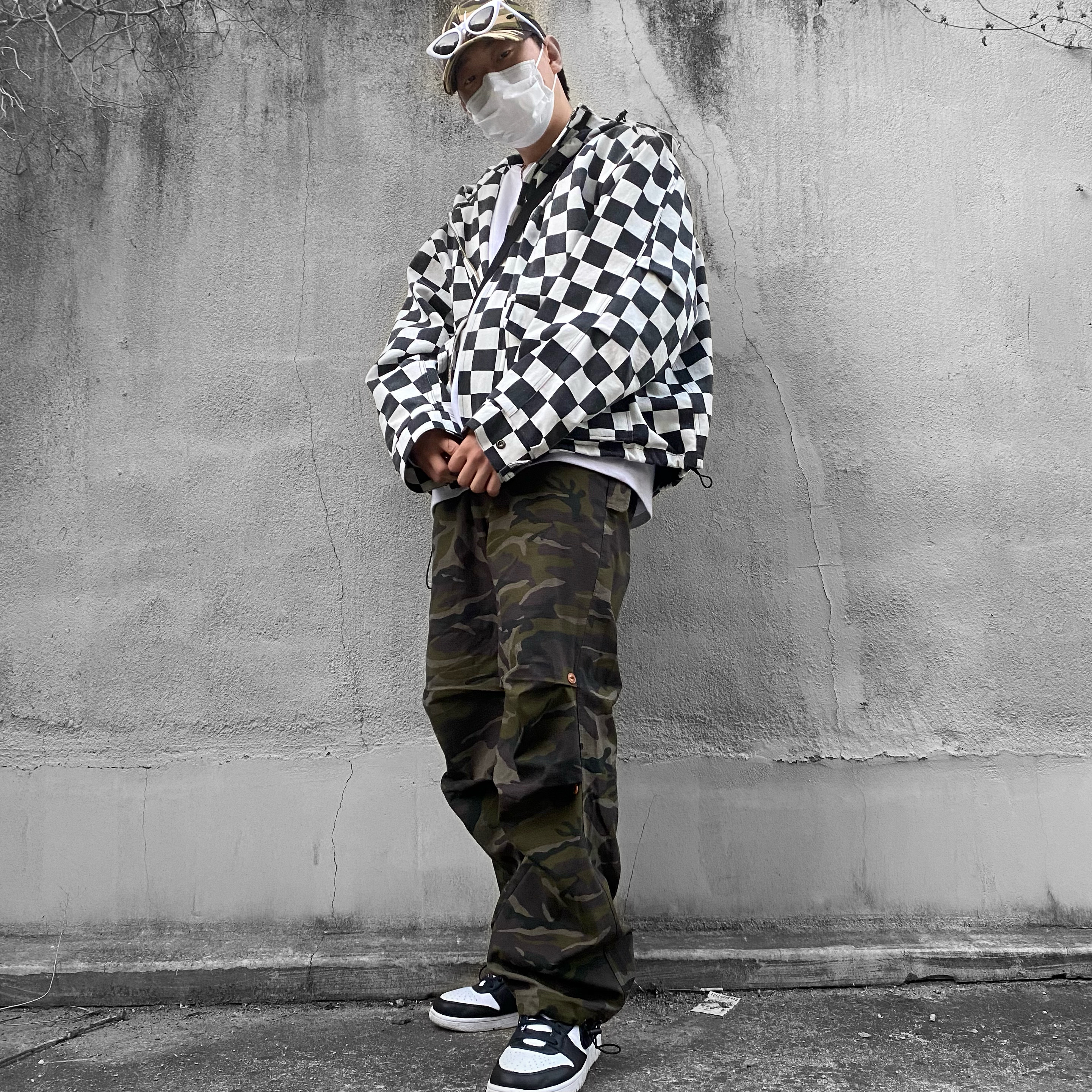 Nike x Ambush Dunk High Black 착용 스타일 - 2