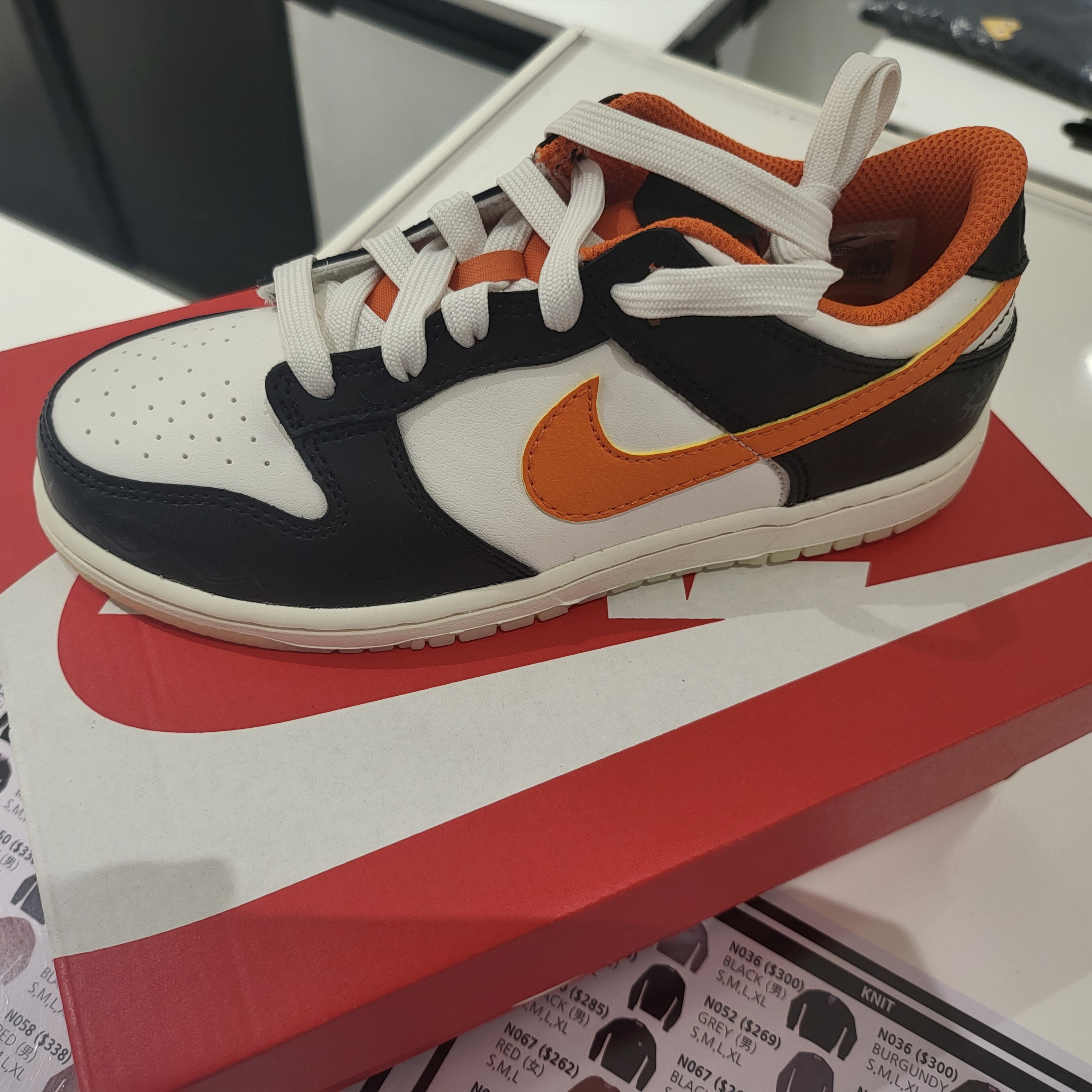 (PS) Nike Dunk Low PRM Halloween 착용 스타일