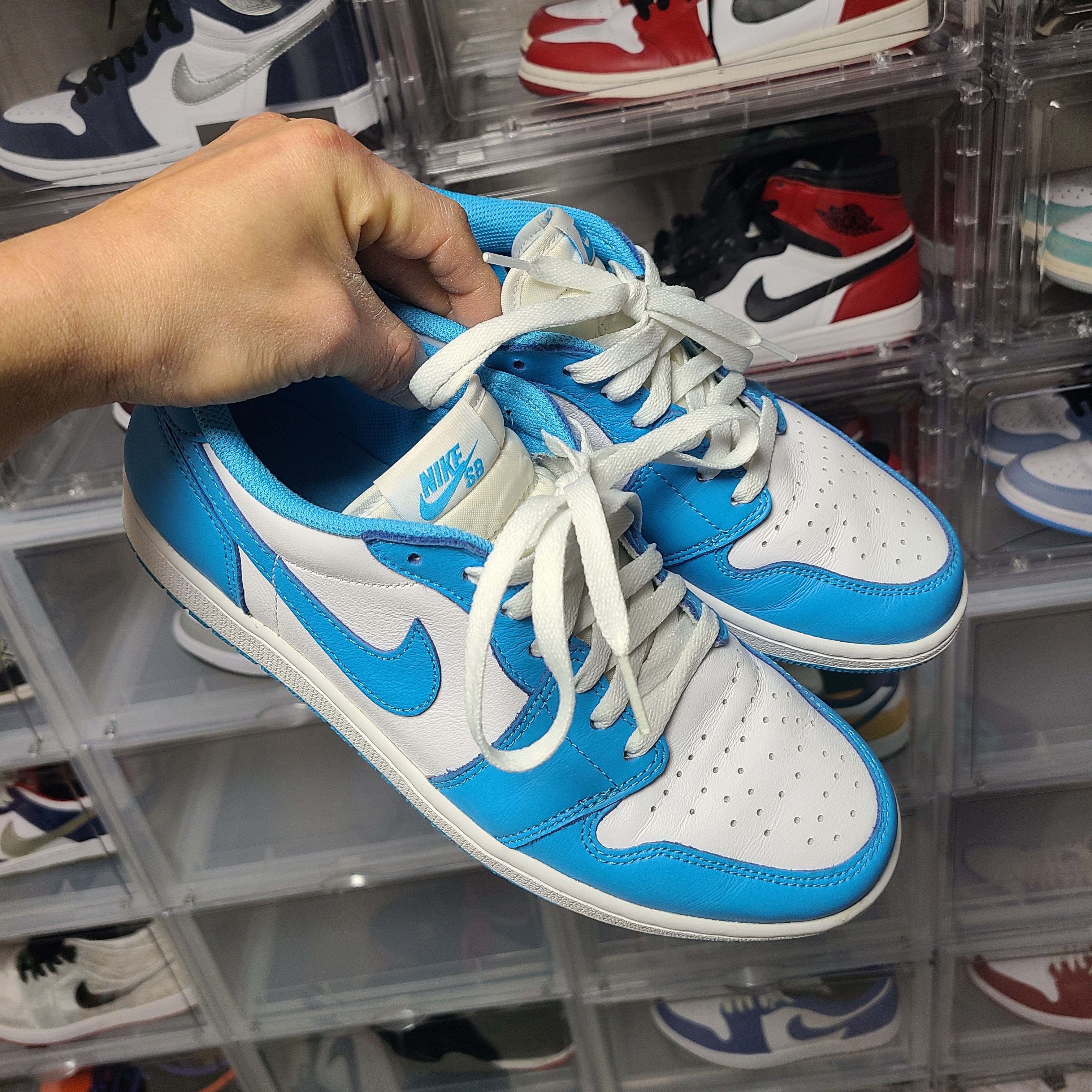 Jordan 1 Low SB UNC 착용 스타일