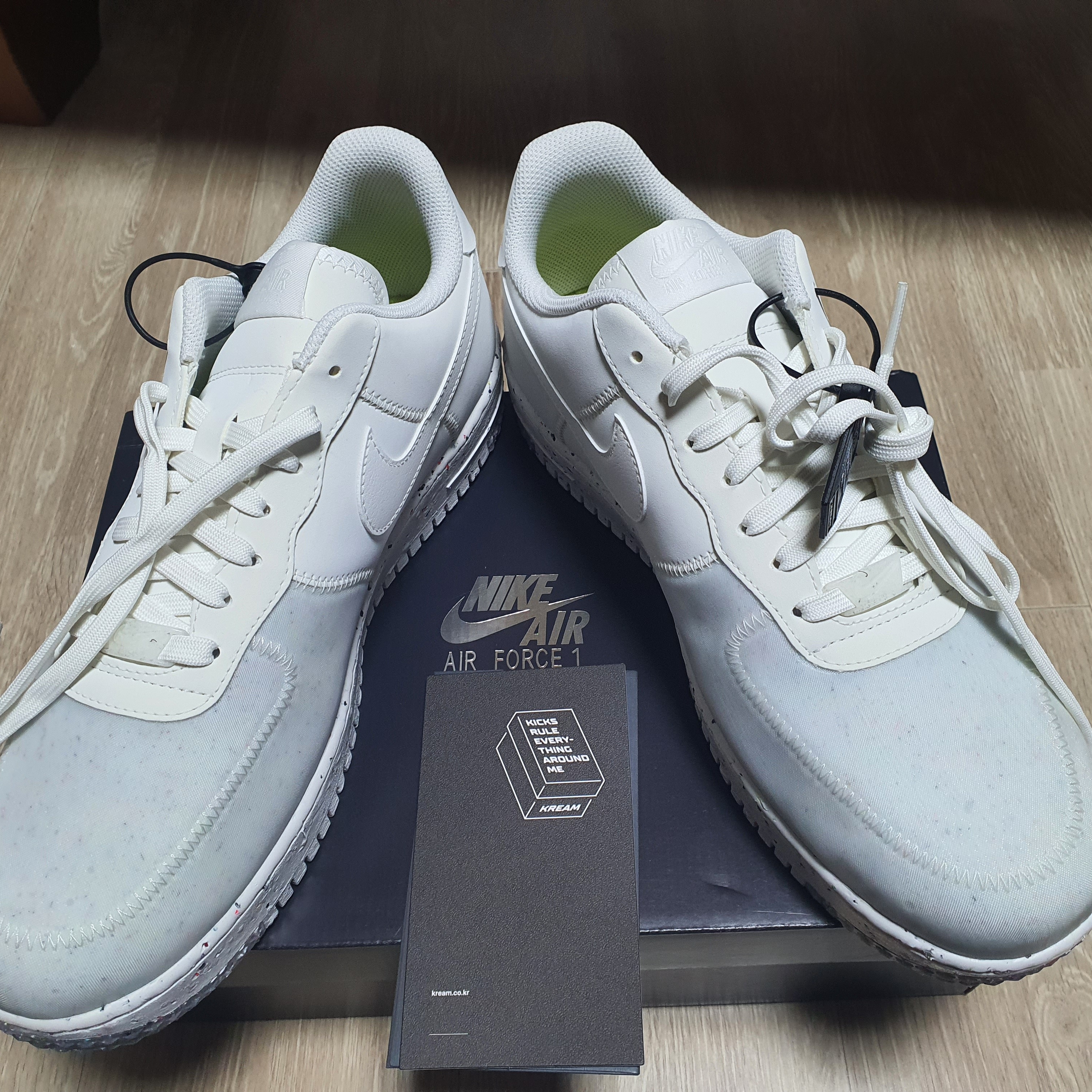 Nike Air Force 1 Low Crater Summit White 착용 스타일 - 1