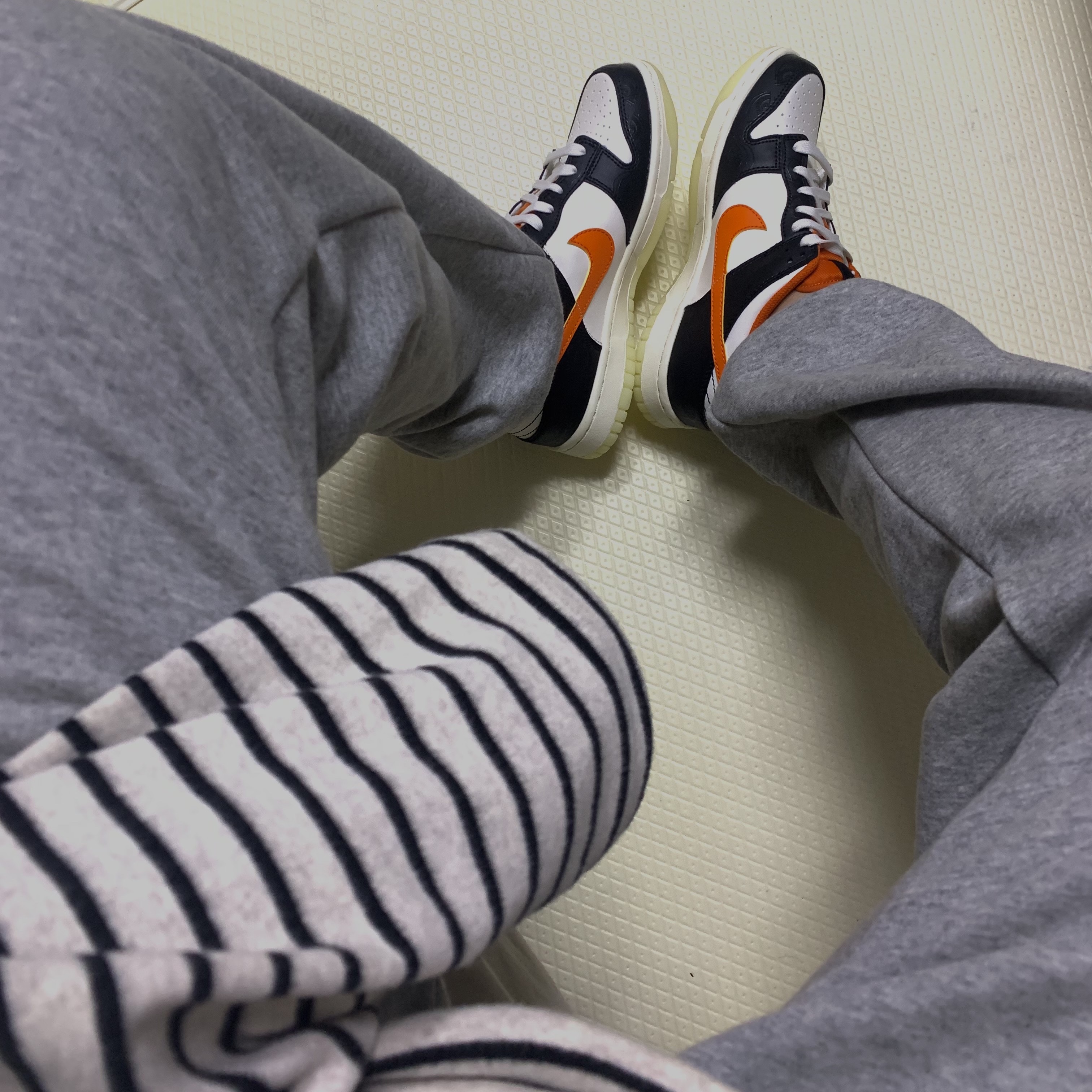 Nike Dunk Low Retro PRM Halloween, (GS) Nike Dunk Low PRM Halloween 착용 스타일